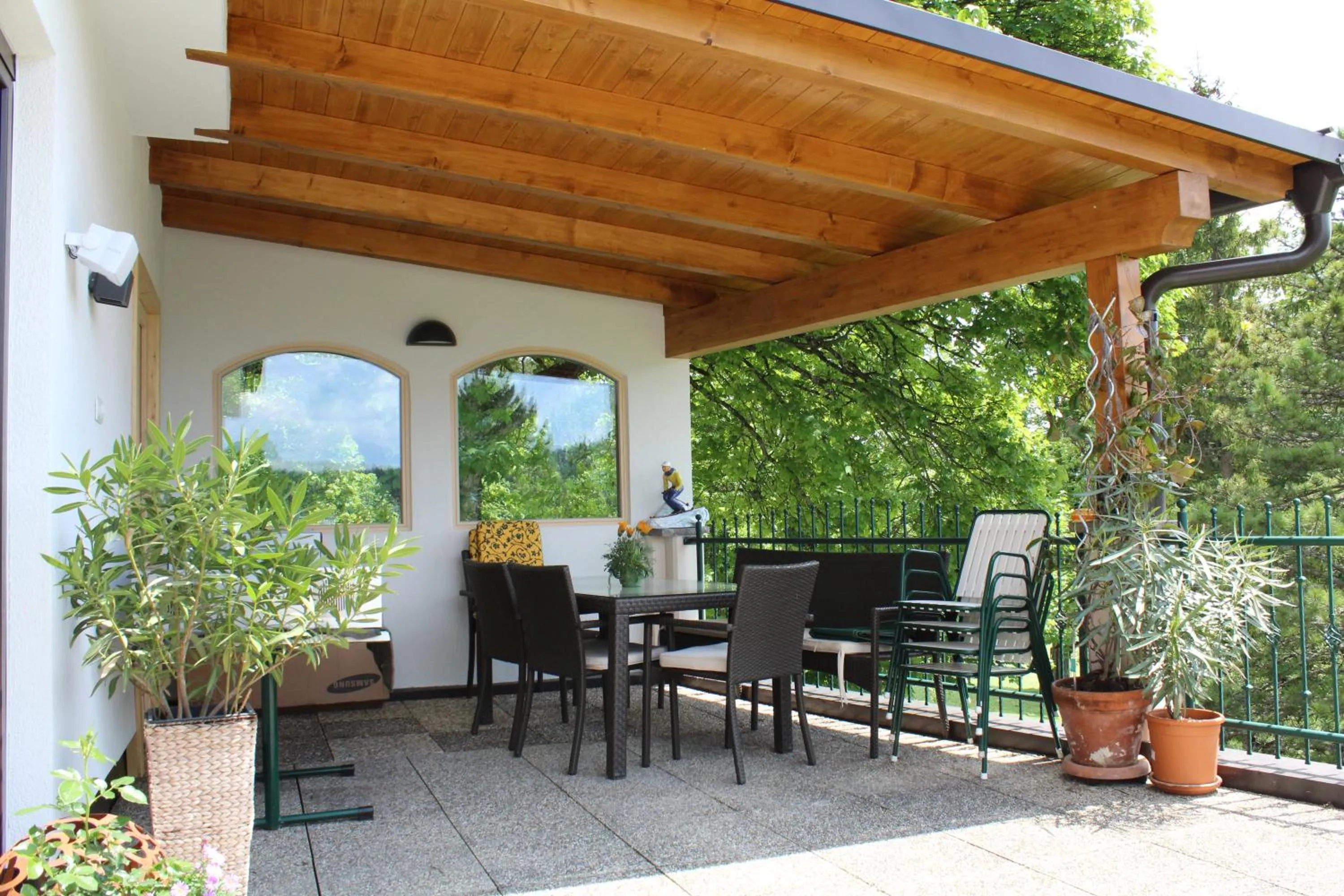 Balcony/Terrace in Hotel Sporthof Austria