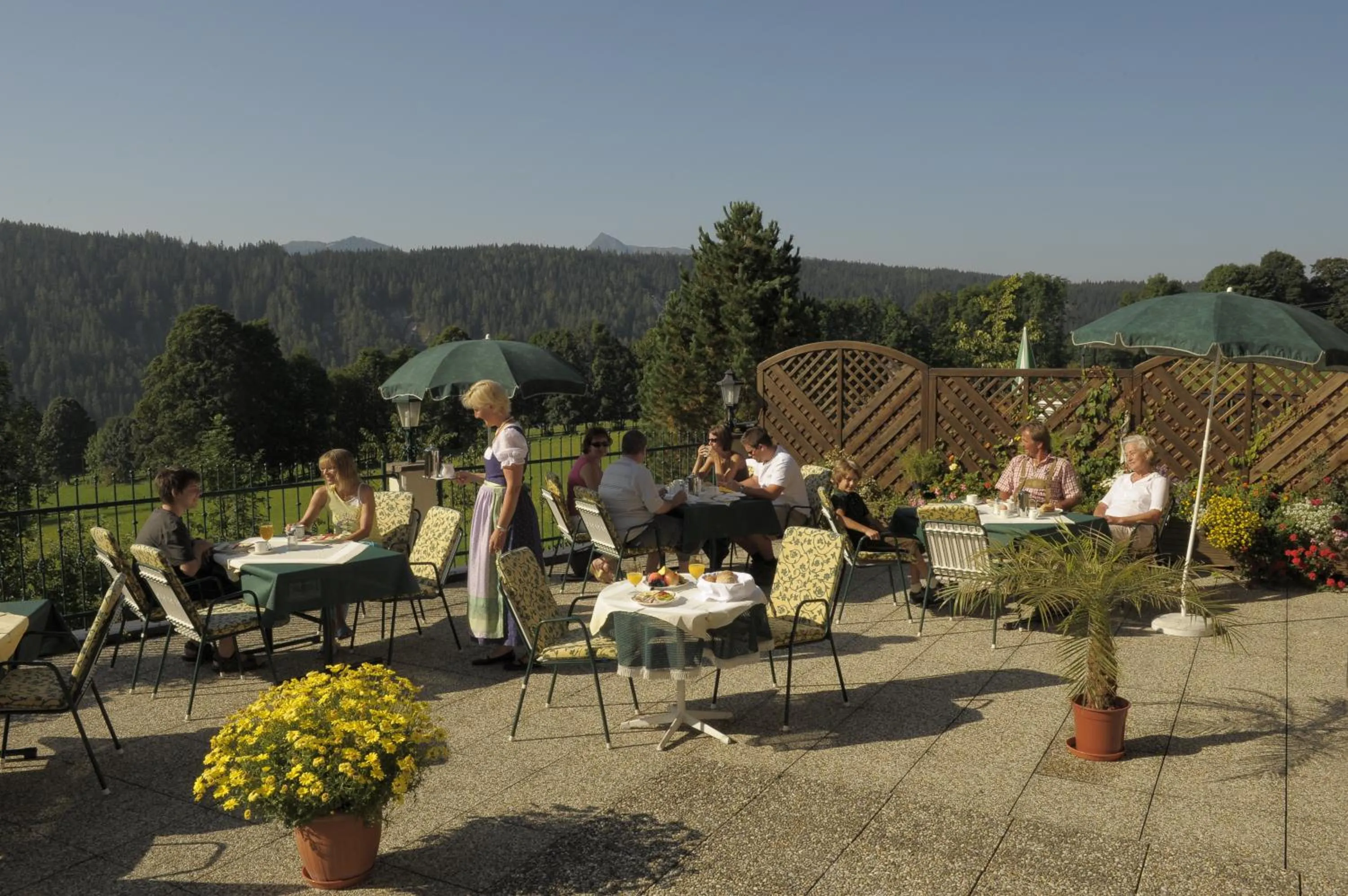 BBQ facilities in Hotel Sporthof Austria