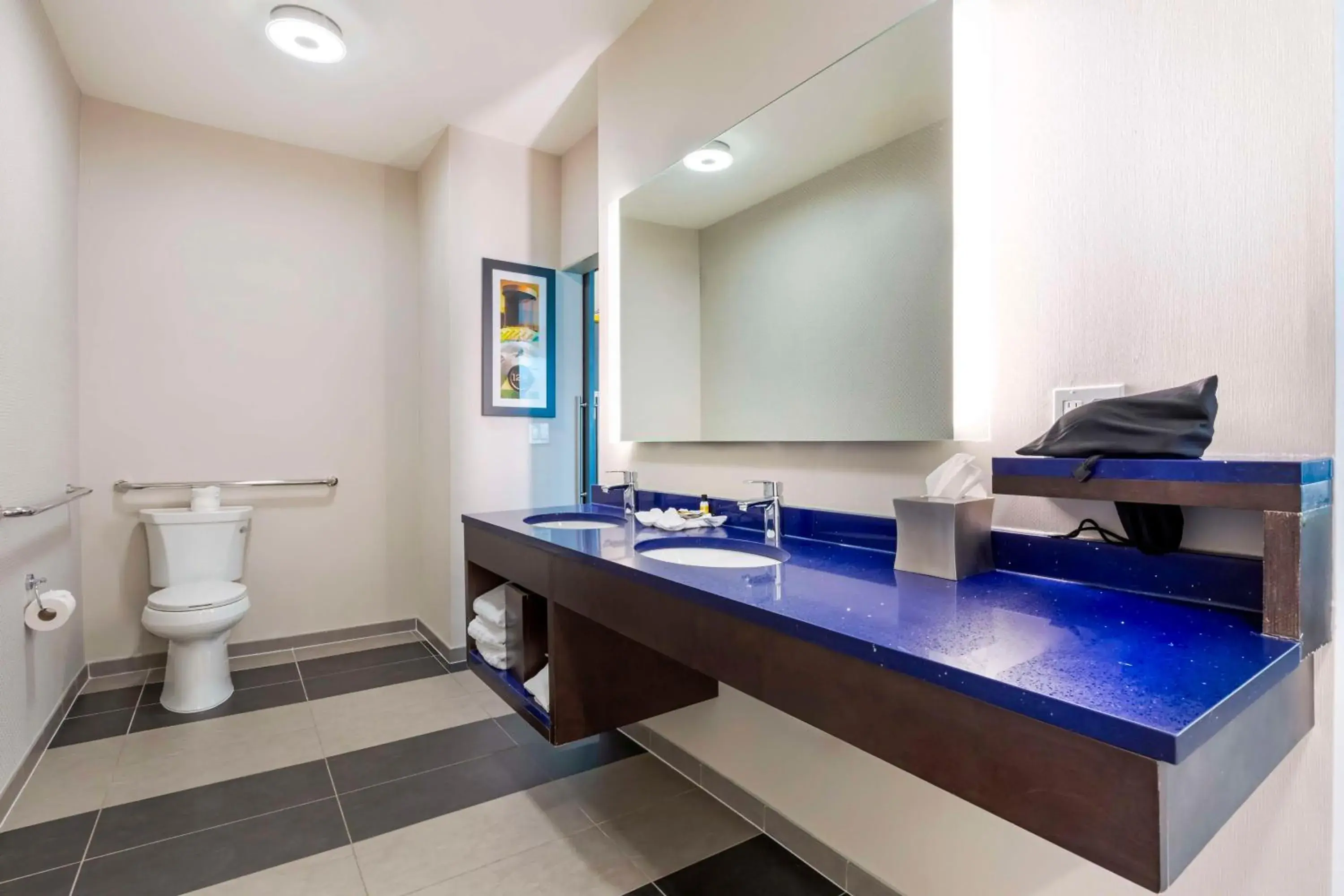 King Room with Walk-in Shower - Mobility Accessible/Non-Smoking in GLō Best Western DeSoto Dallas King Room with Walk-in Shower - Mobility Accessible/Non-Smoking in GLō Best Western DeSoto Dallas
