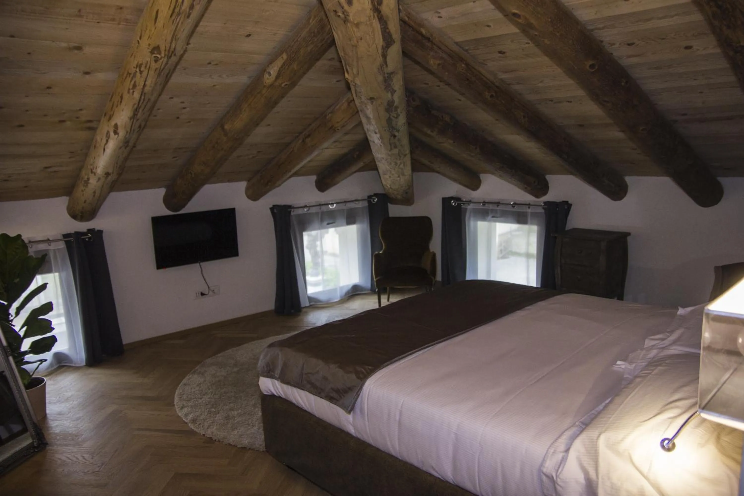 Bed in Hotel Dal Menga