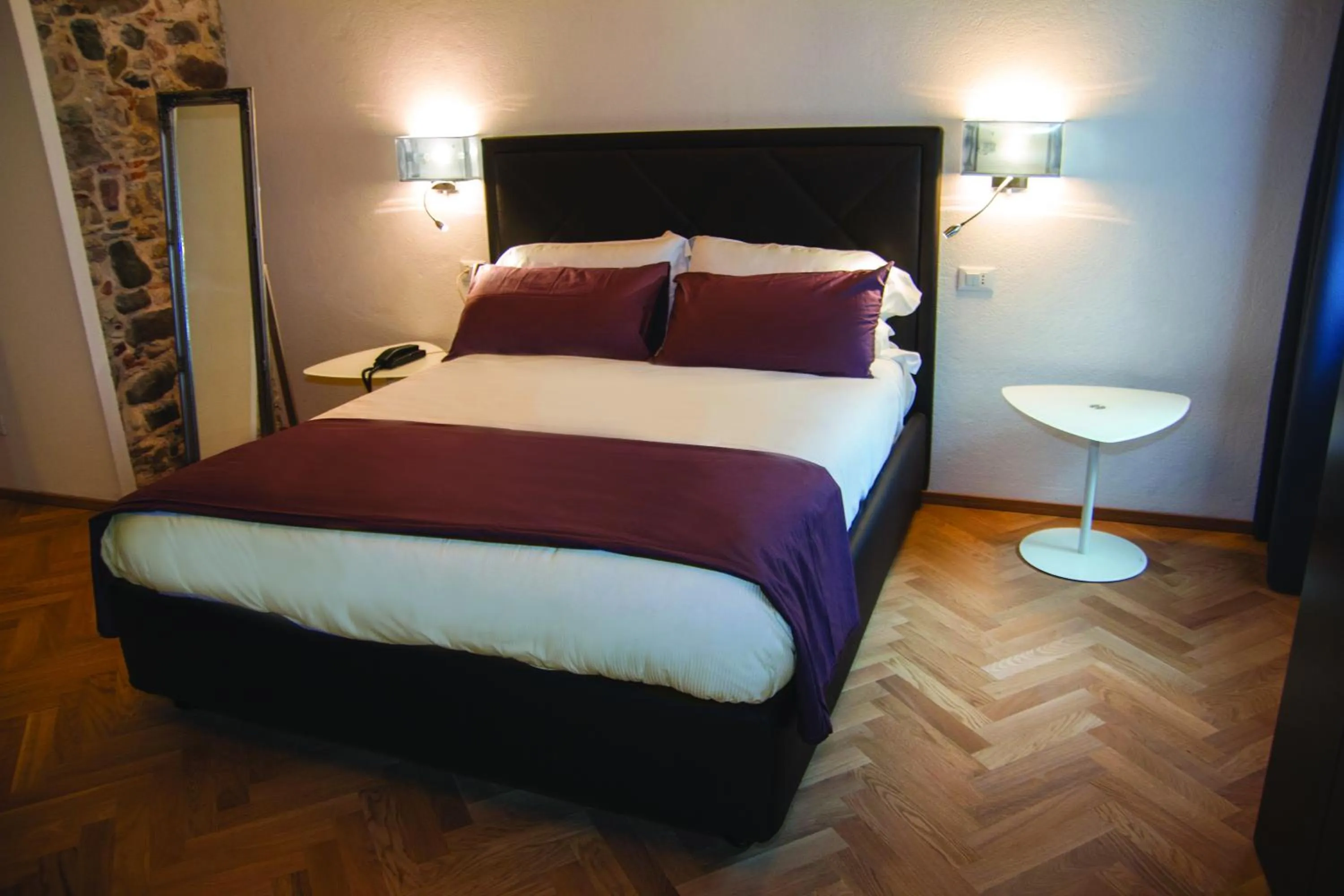 Bed in Hotel Dal Menga