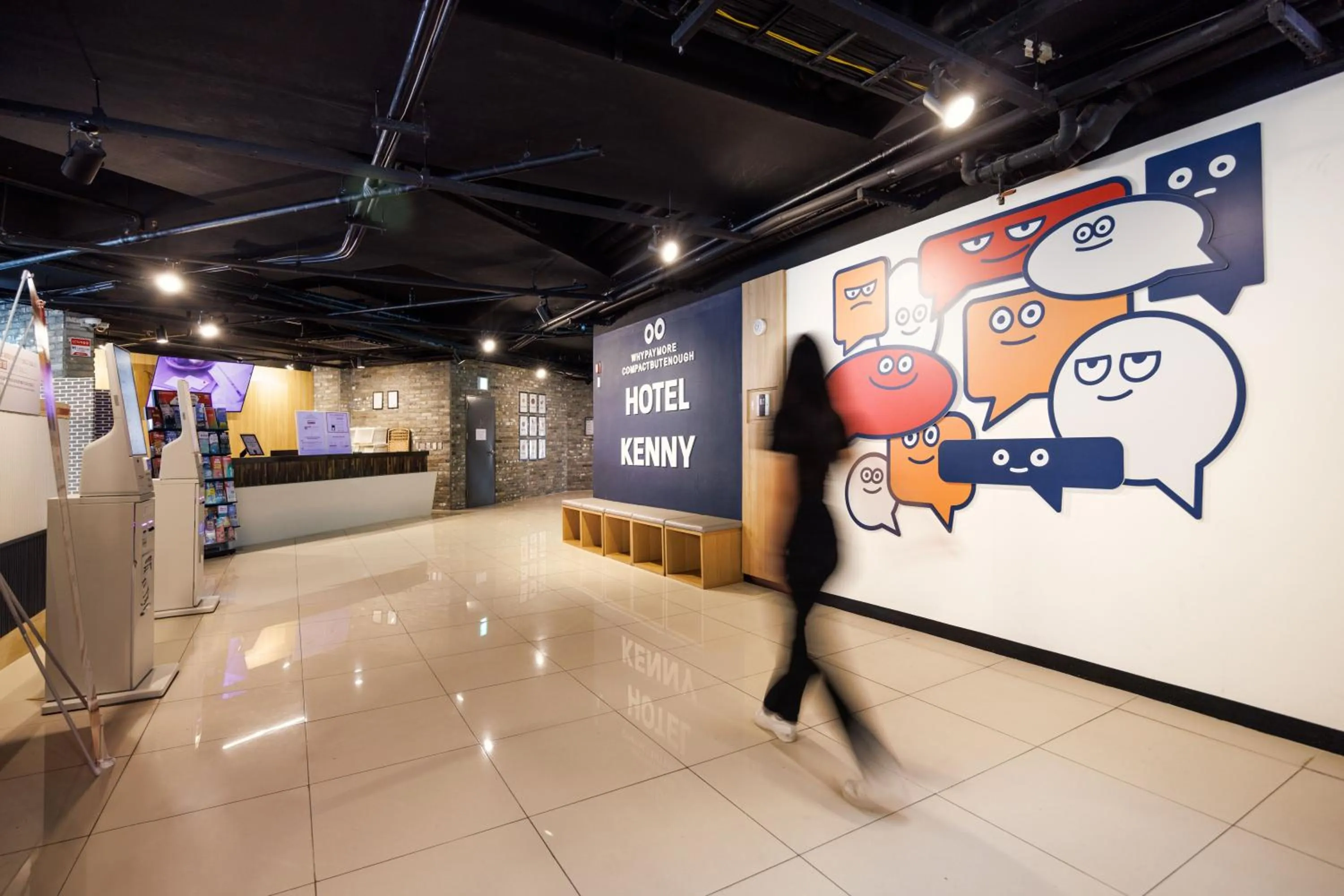 Lobby or reception in Kenny Stay Jeju Seogwipo