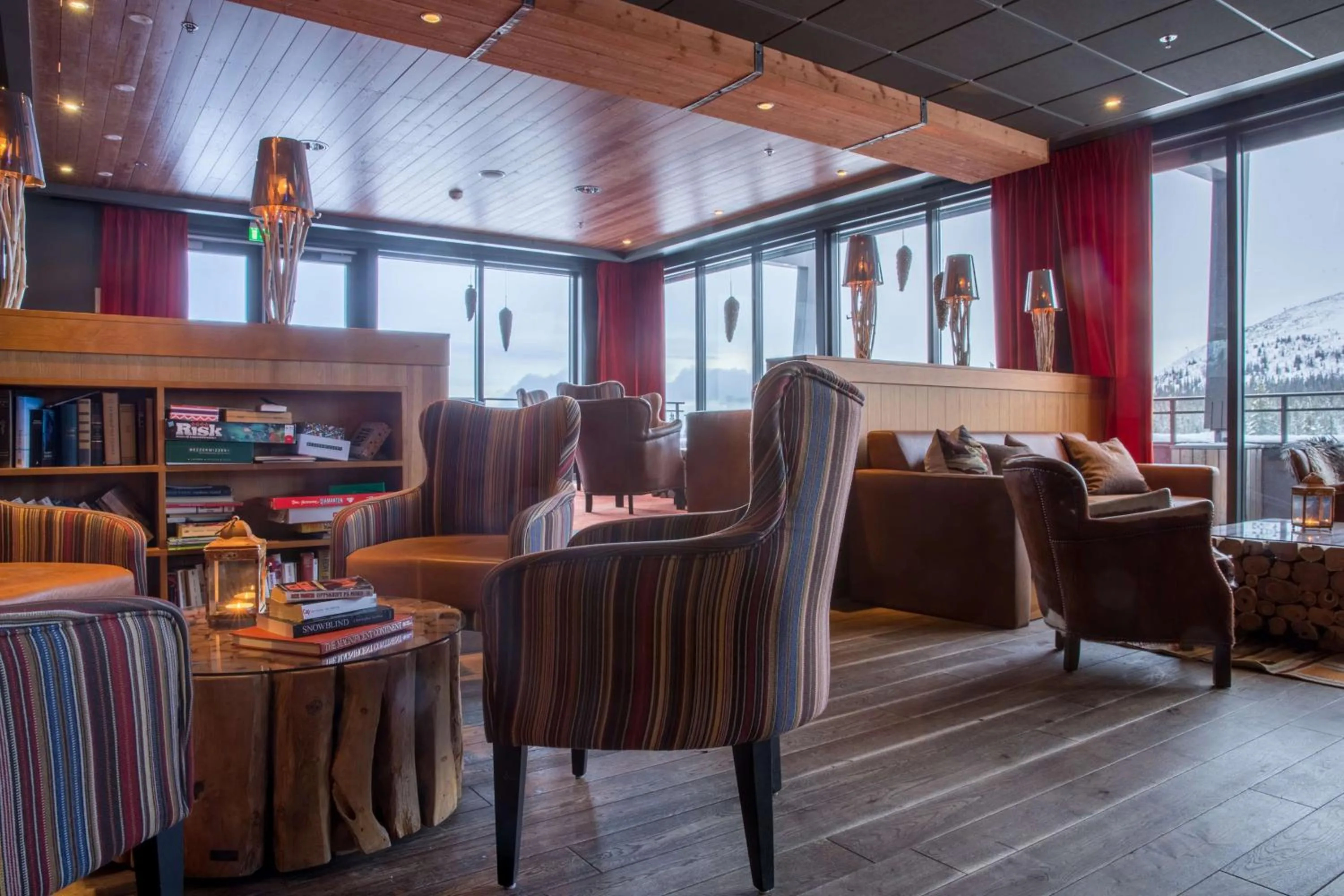 Lounge or bar in Skistar Lodge Trysil