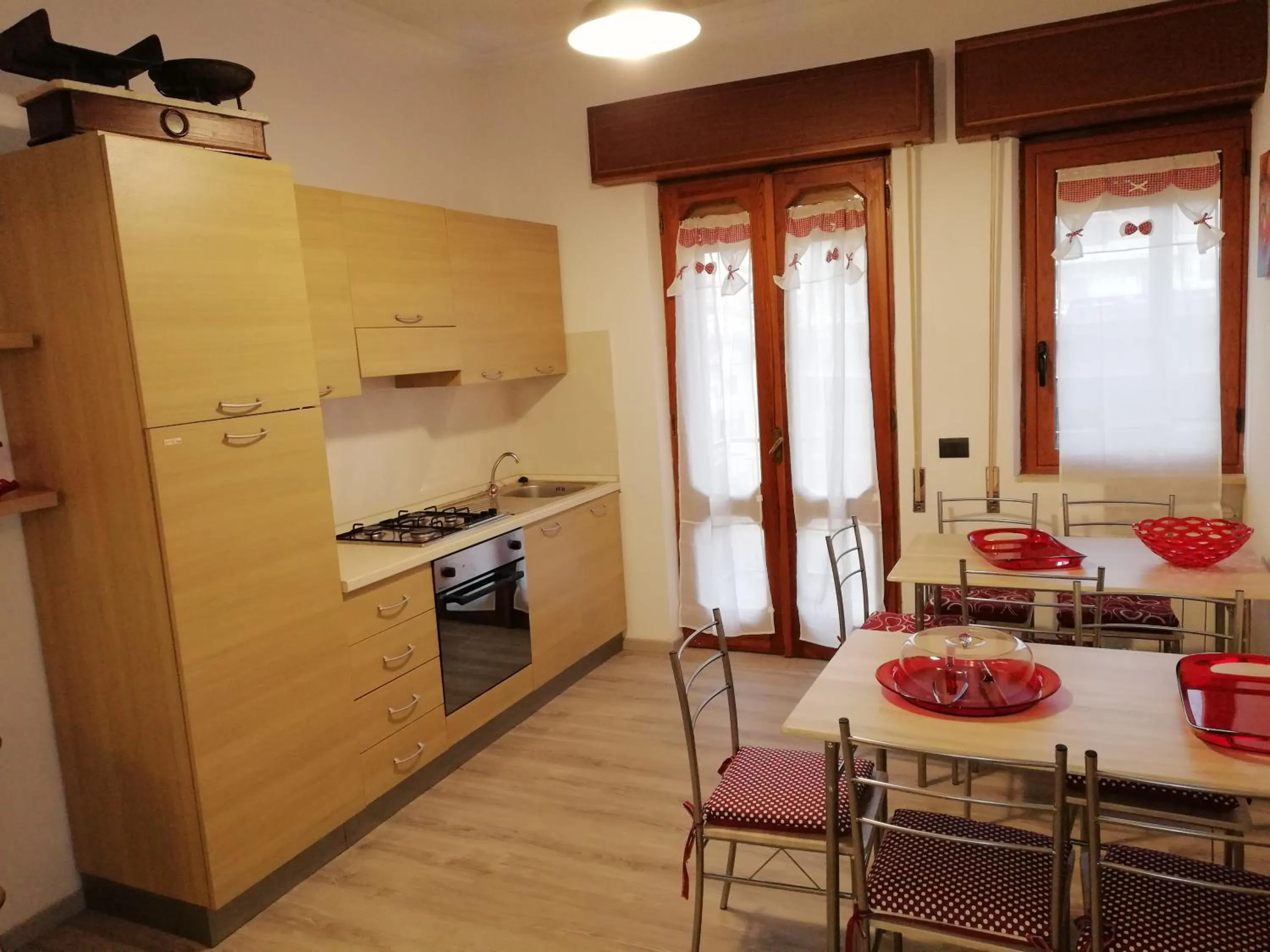 Communal kitchen in B&B Centrum Palmi