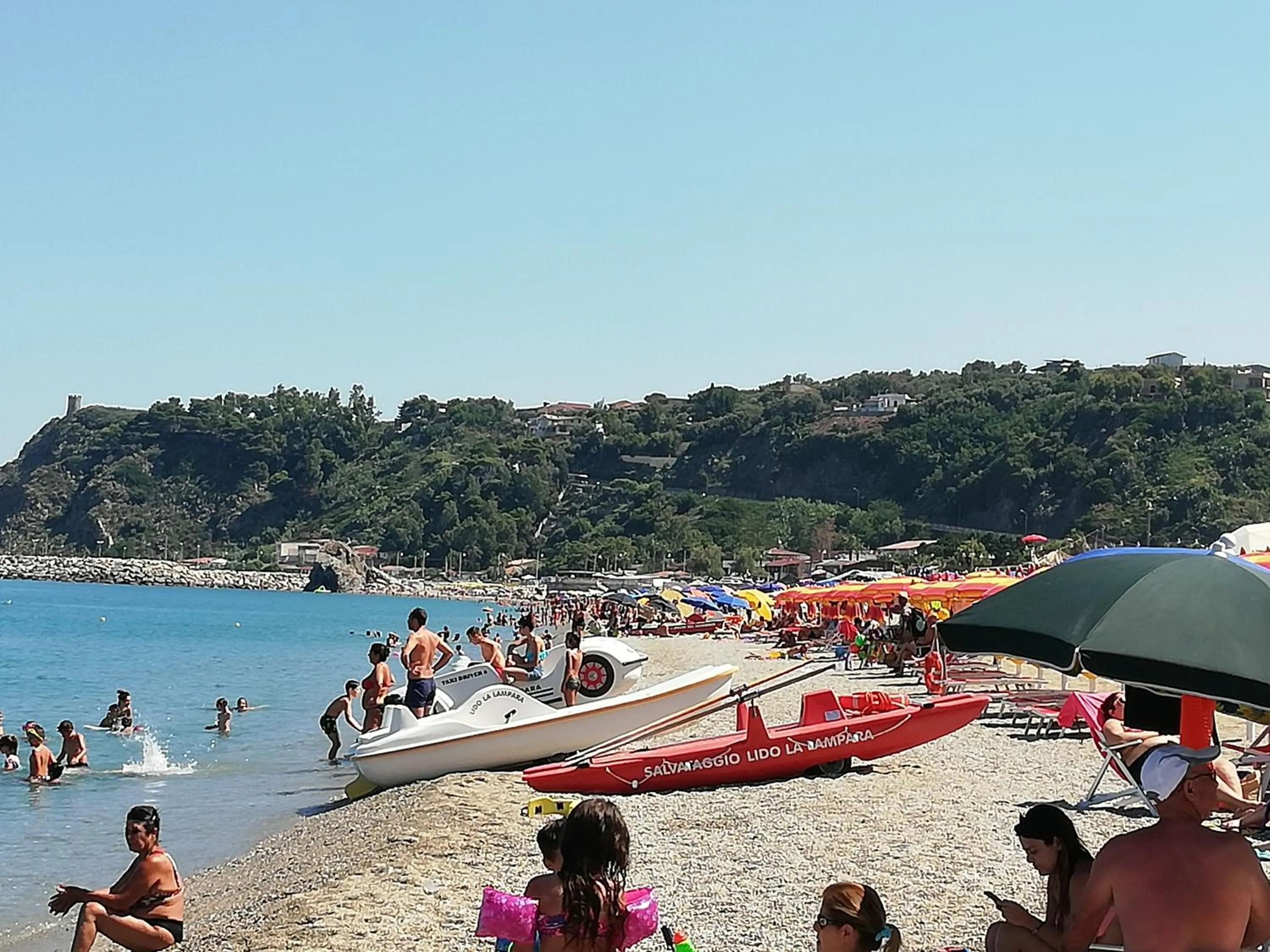 Sea view in B&B Centrum Palmi