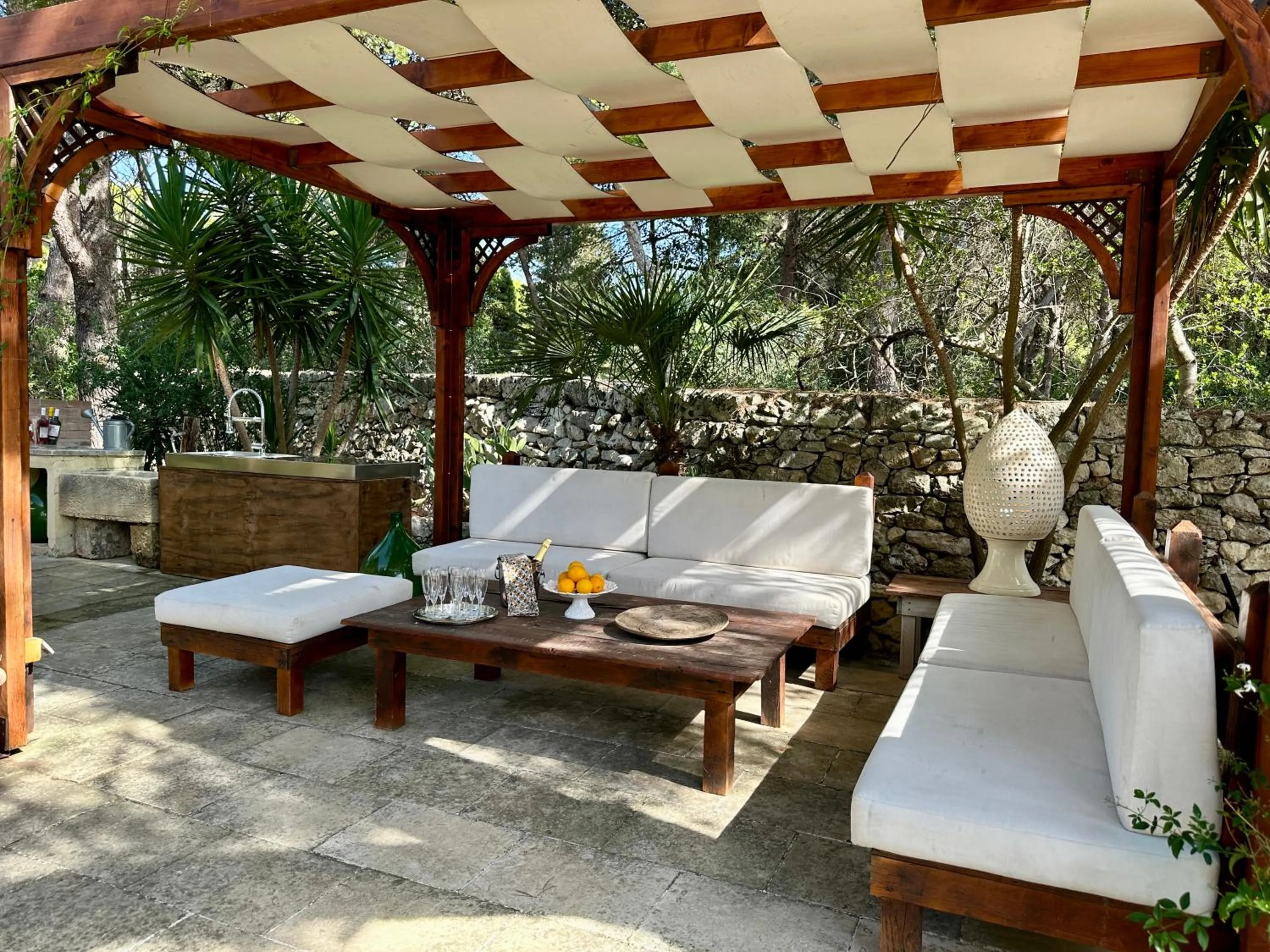 Patio in Villa Scinata Dimora Storica