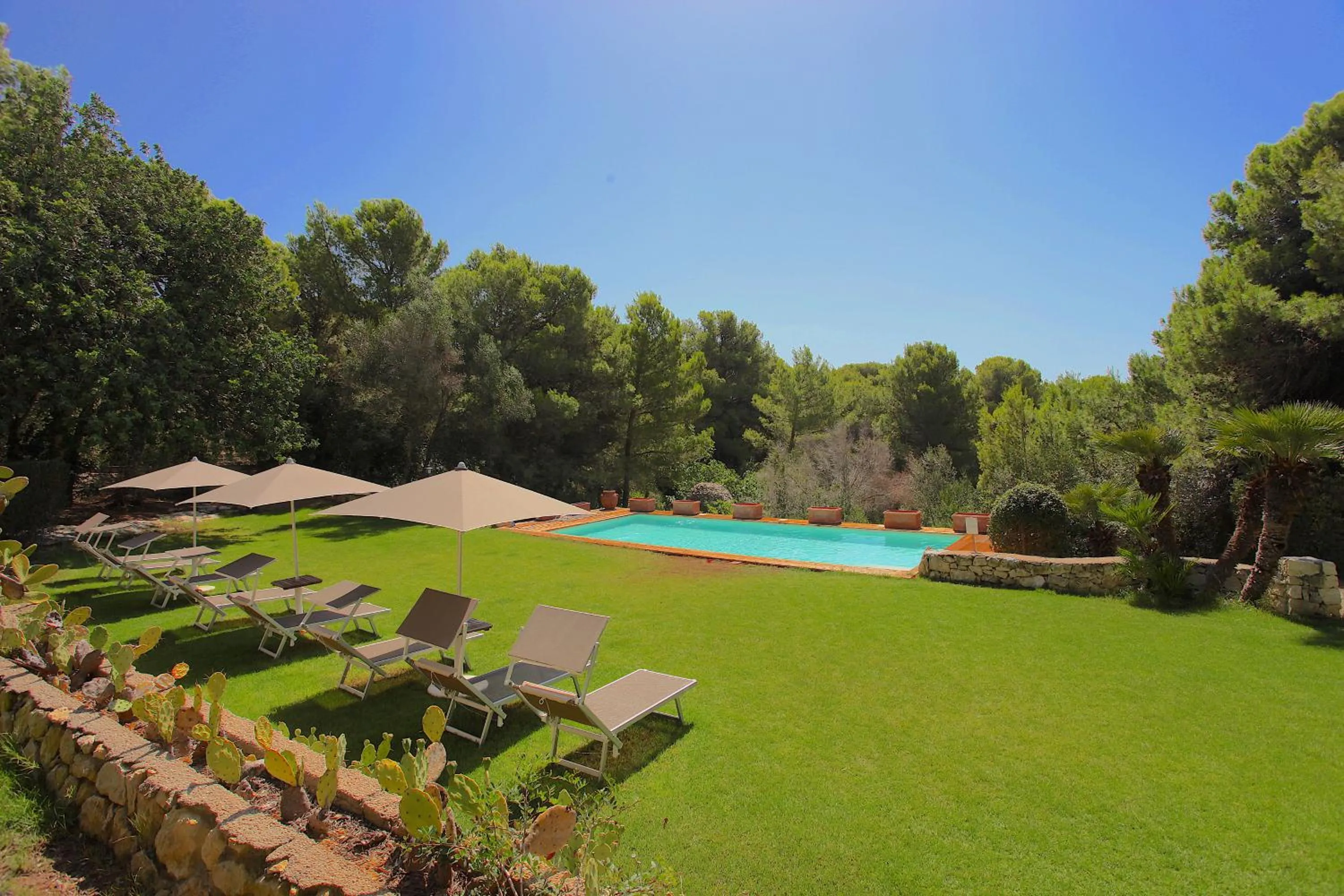 Natural landscape in Villa Scinata Dimora Storica