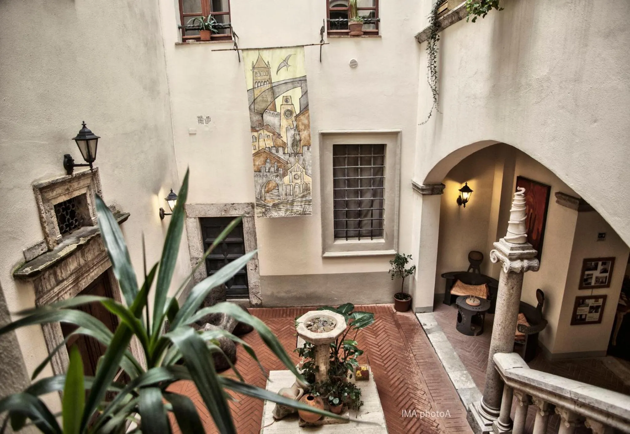 Patio in Residenza d'Epoca Palazzo Malfatti