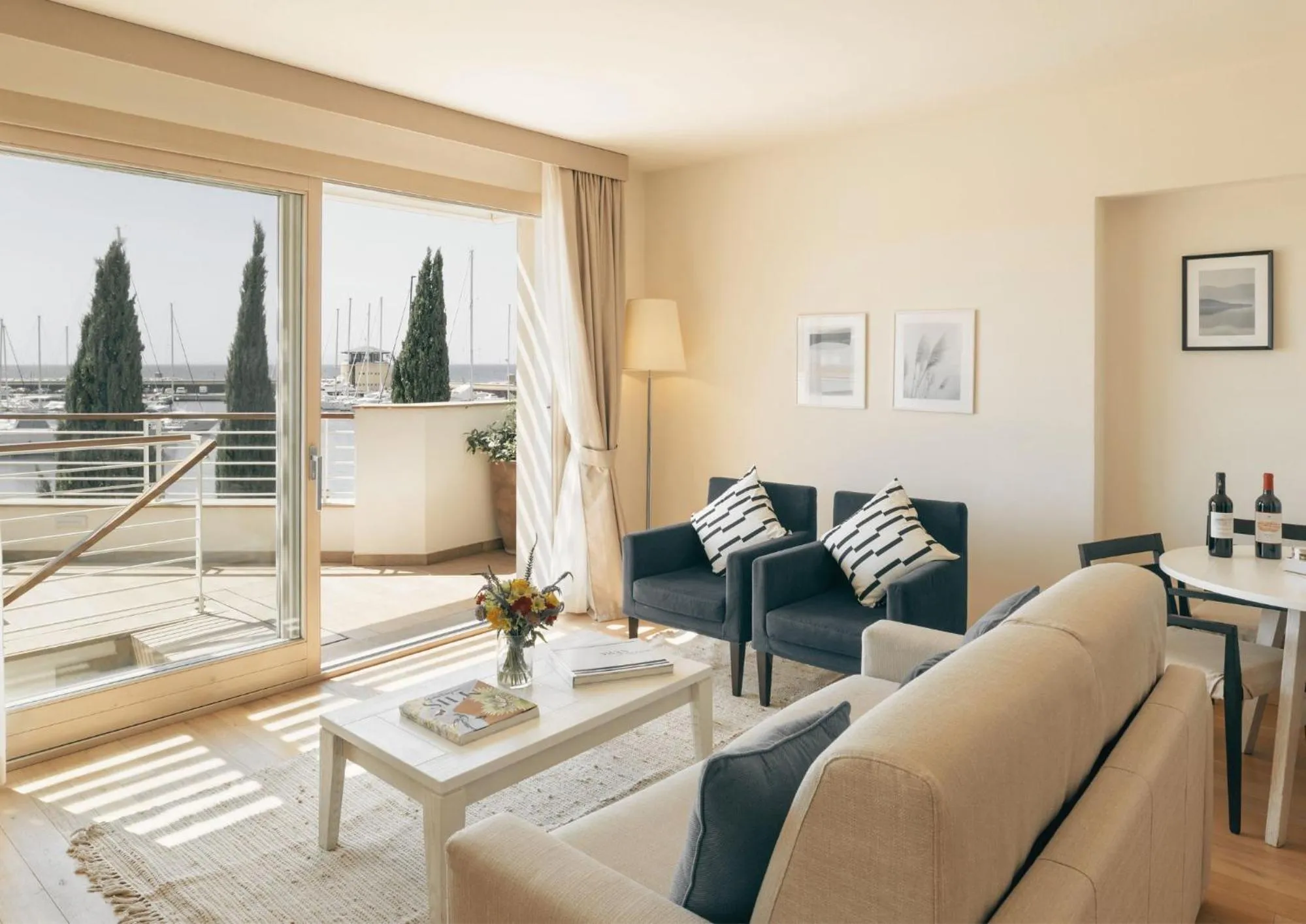 Living room in Marina di Scarlino Resort