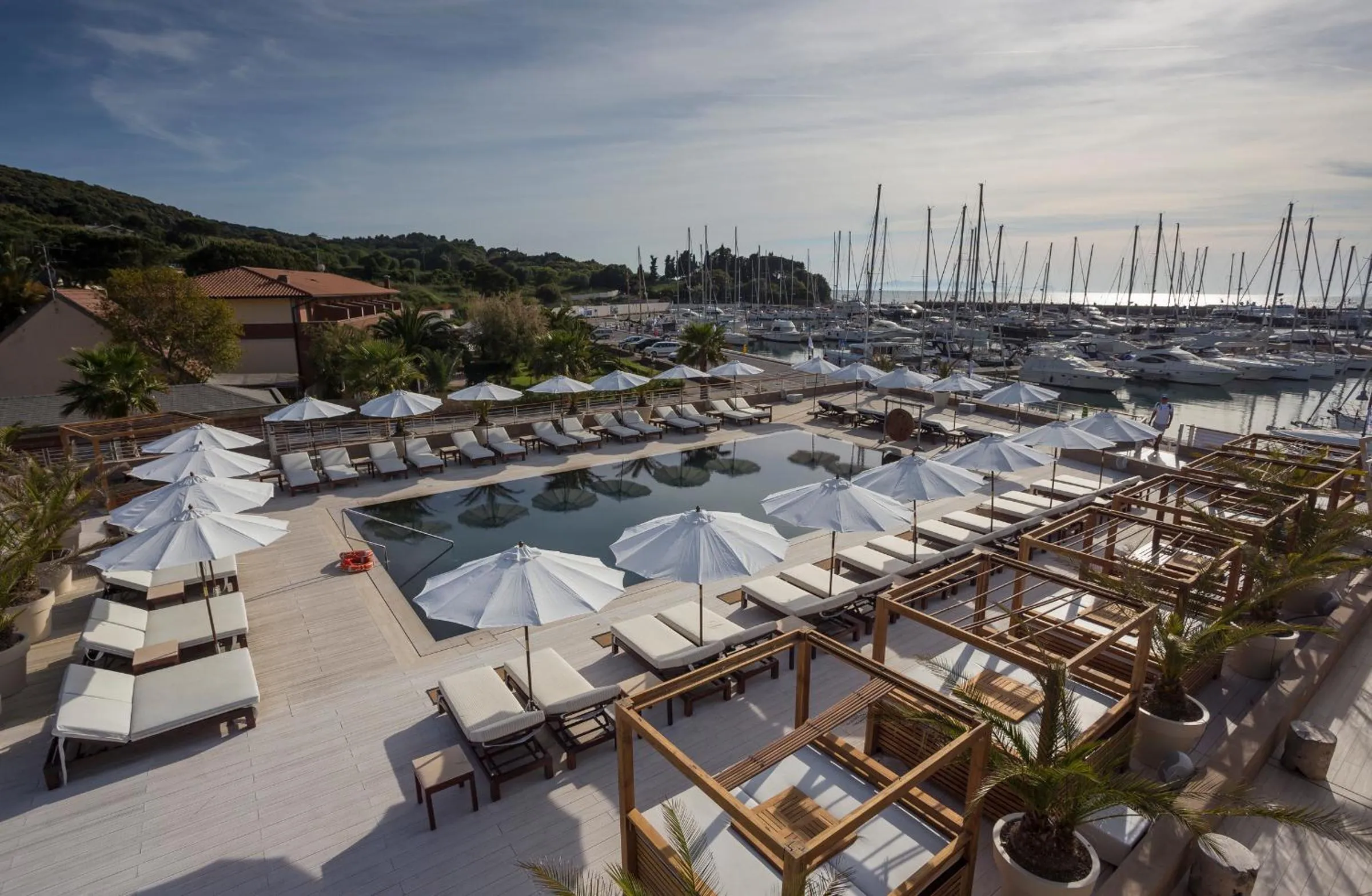 Solarium in Marina di Scarlino Resort