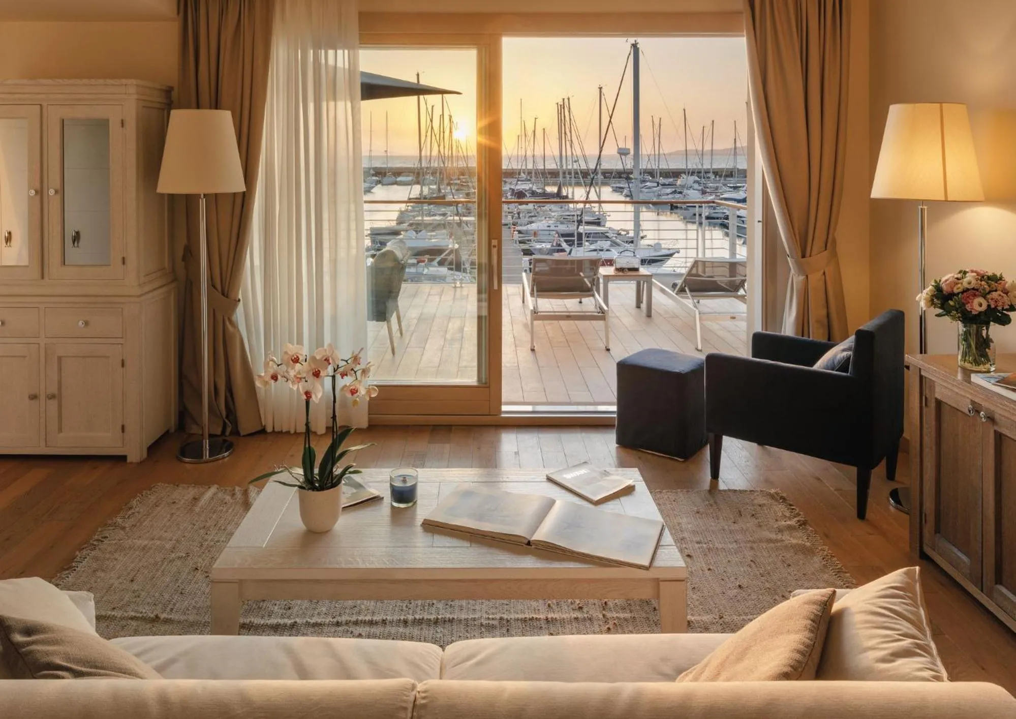 Living room in Marina di Scarlino Resort