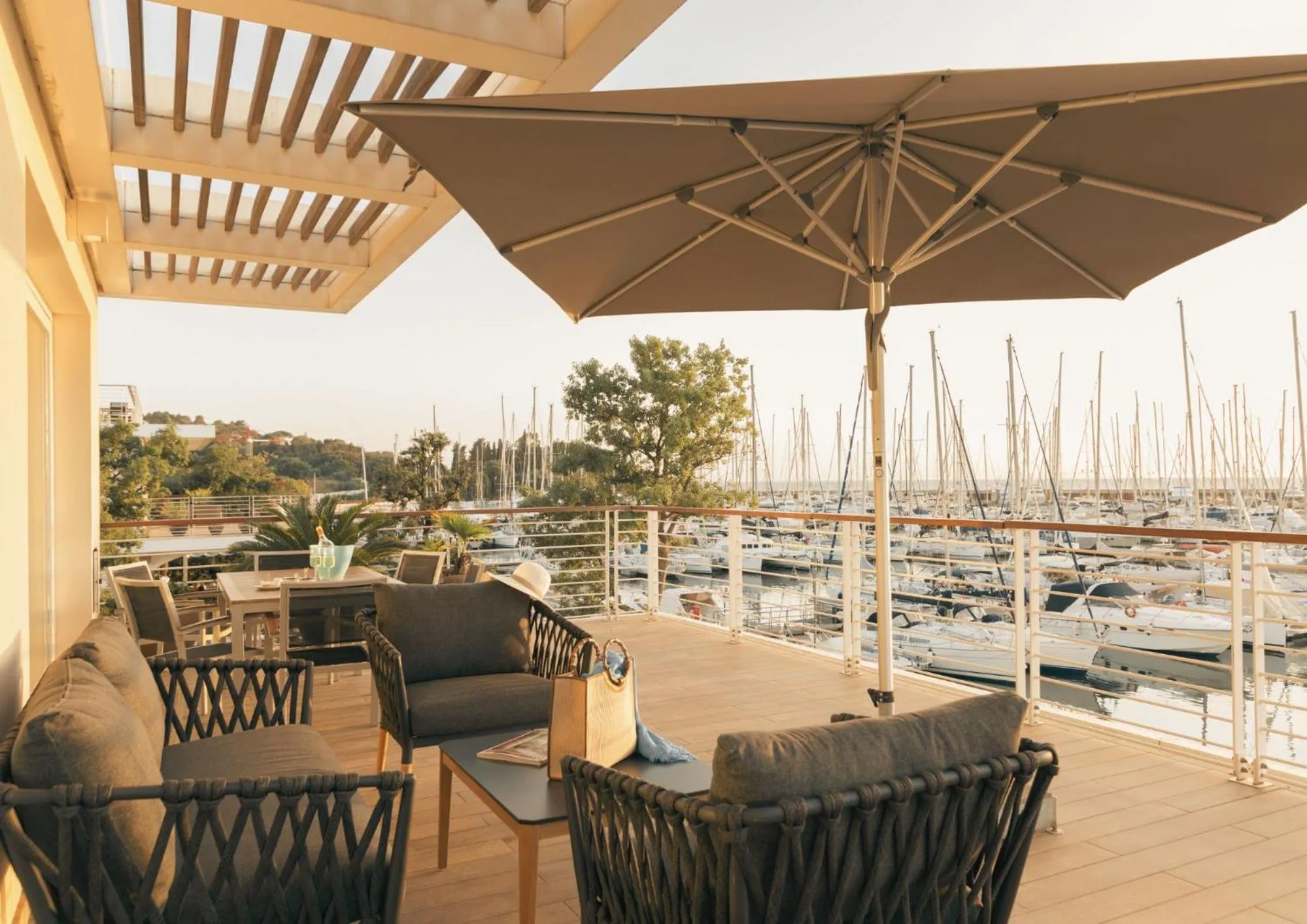 Balcony/Terrace in Marina di Scarlino Resort
