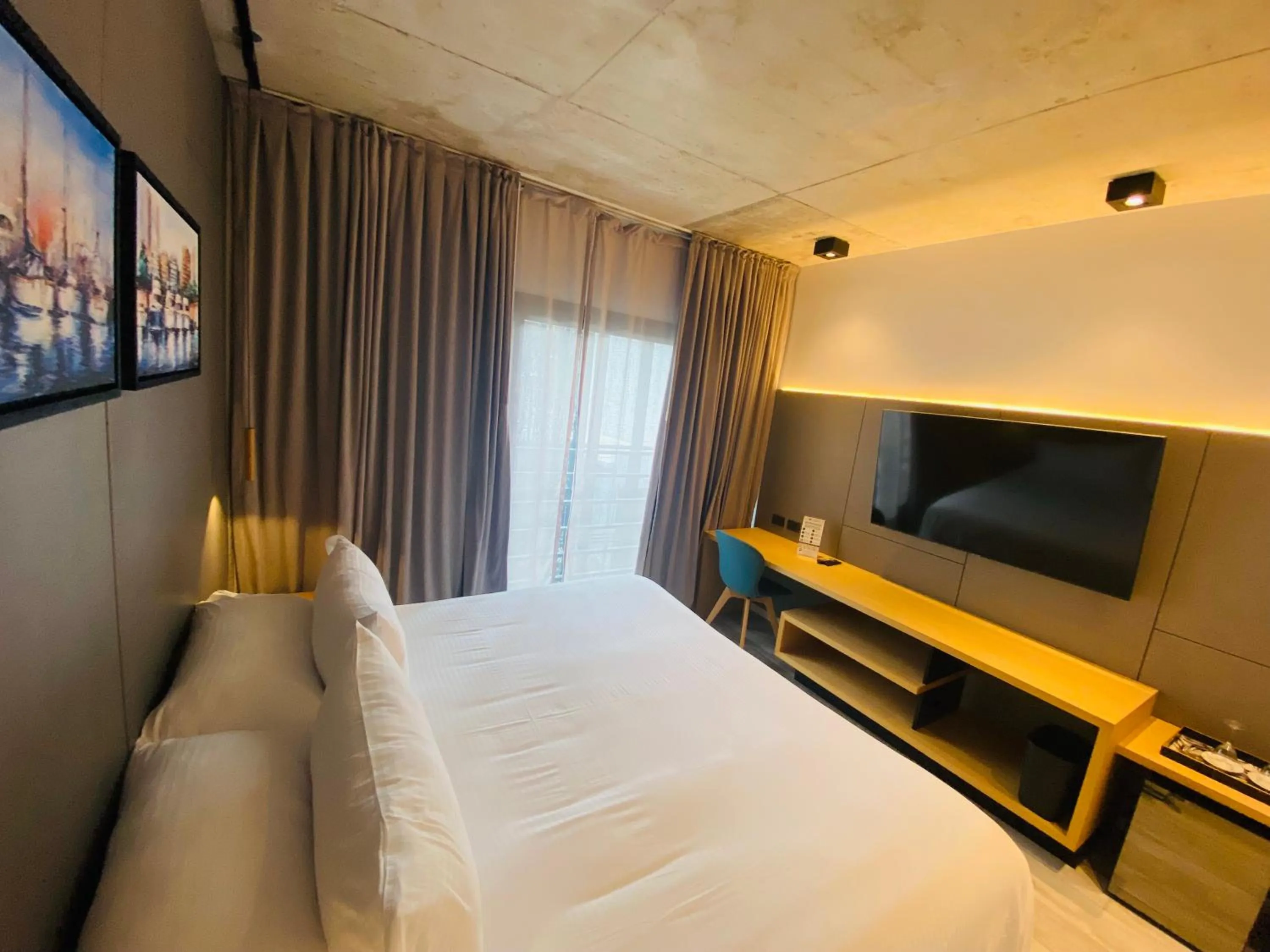 Bedroom, Bed in La Capilla - Punta del Este