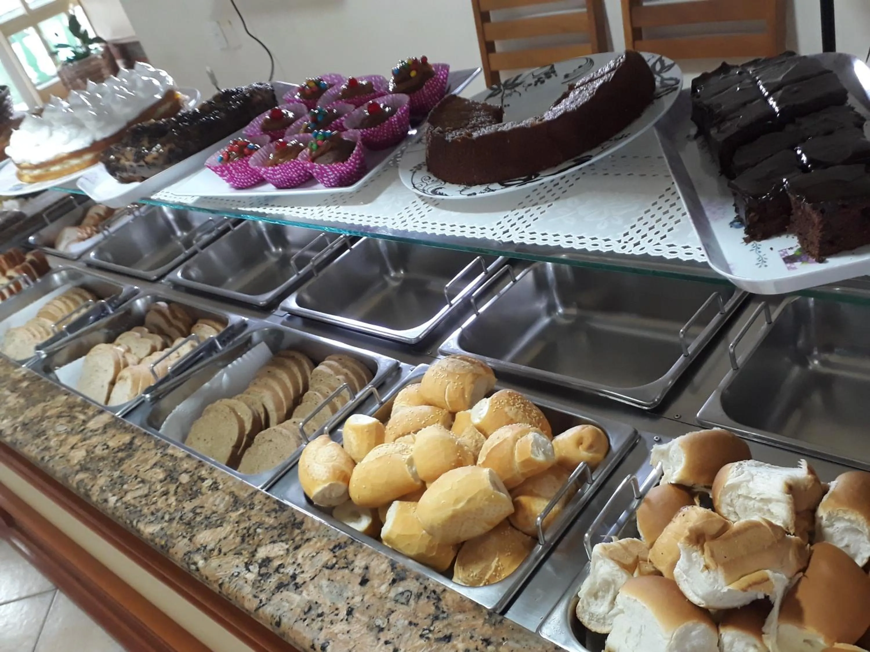 Breakfast in Hotel Pousada Ilha do Mar Bombinhas