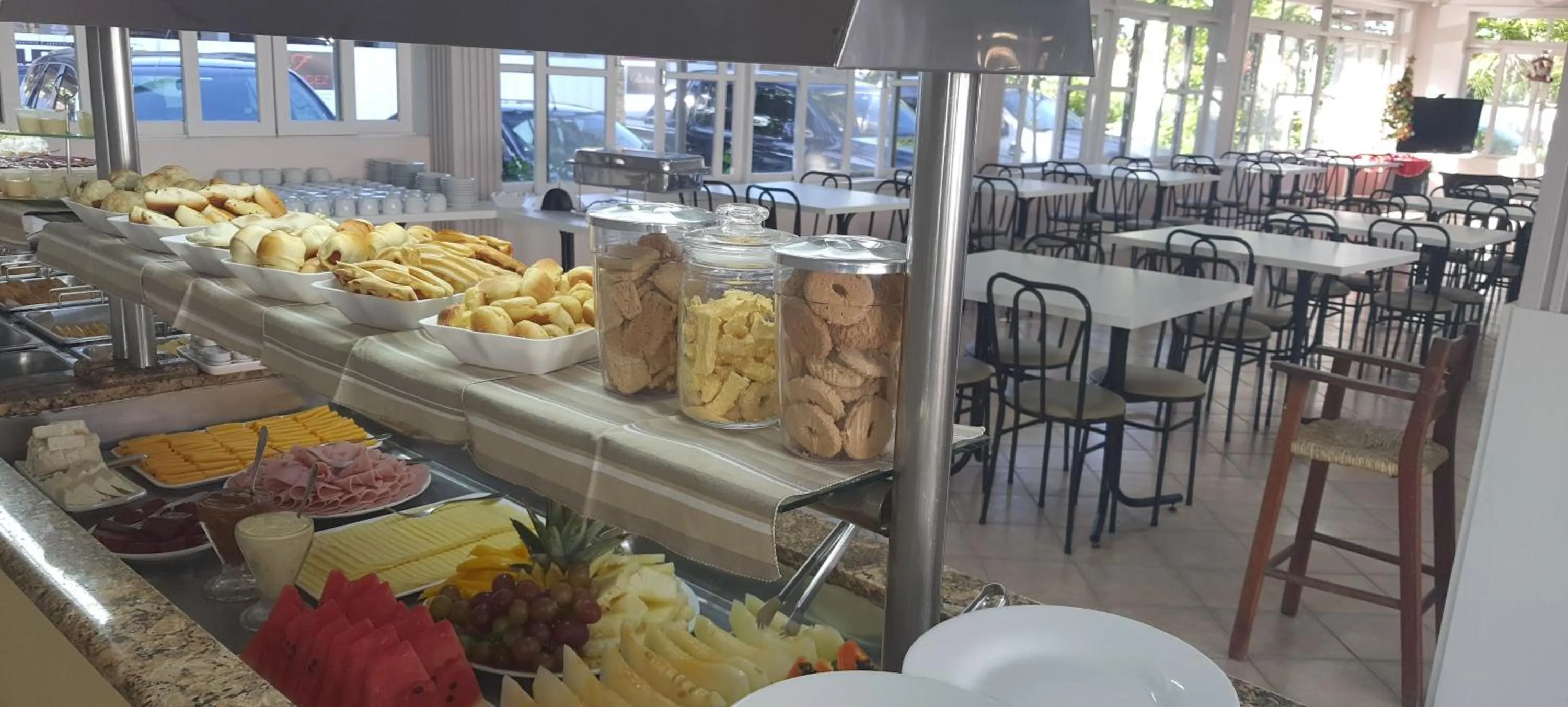 Breakfast in Hotel Pousada Ilha do Mar Bombinhas