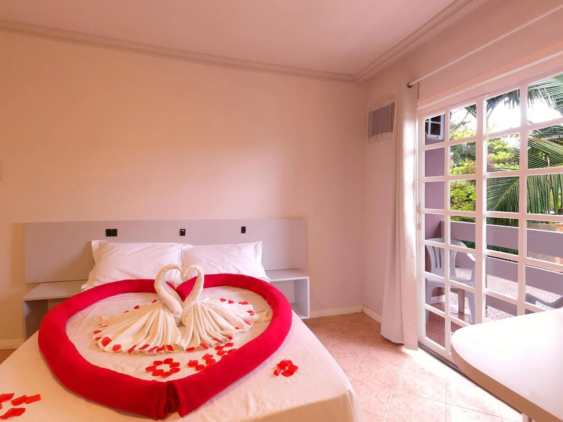 Bedroom, Bed in Hotel Pousada Ilha do Mar Bombinhas