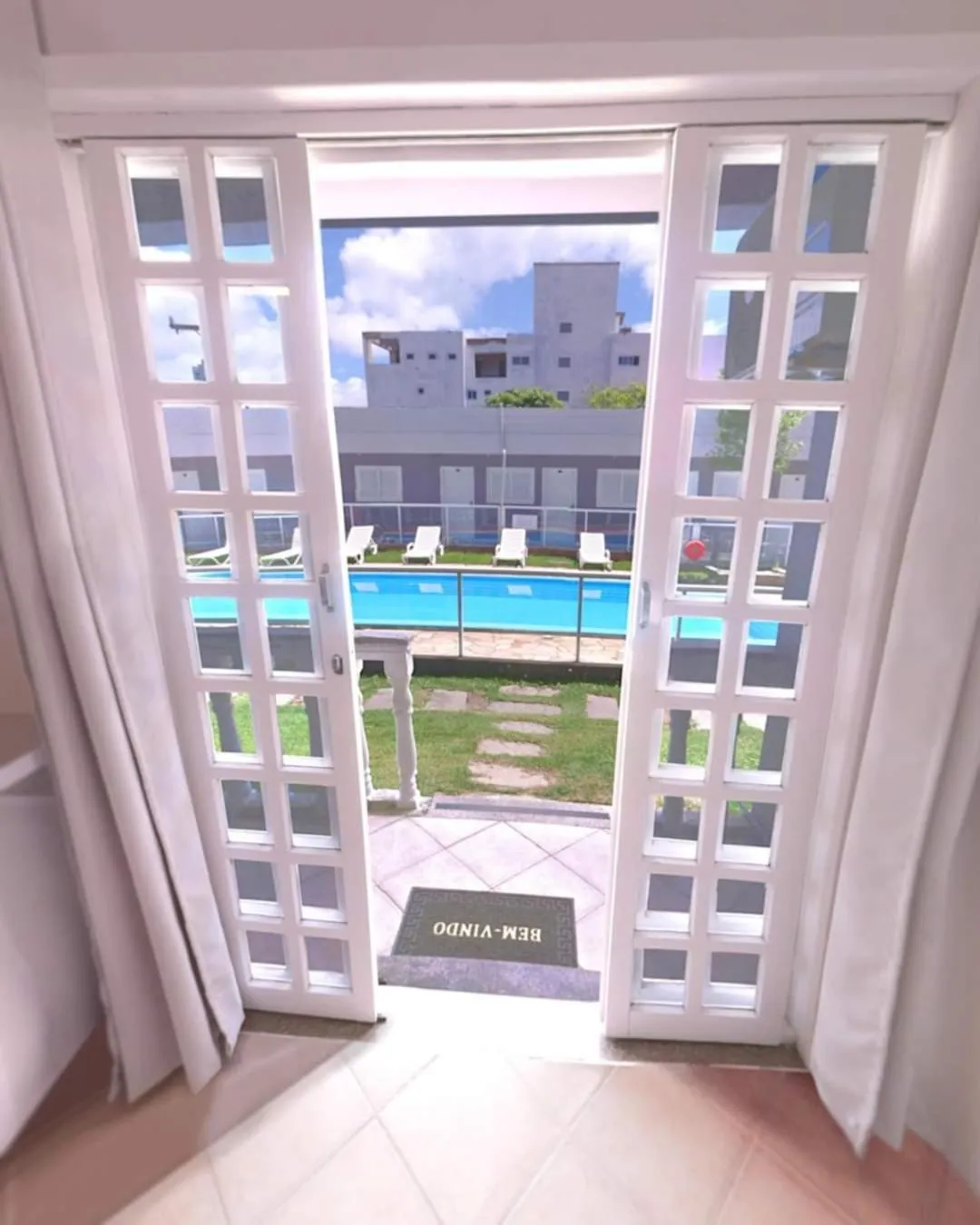 Pool view in Hotel Pousada Ilha do Mar Bombinhas