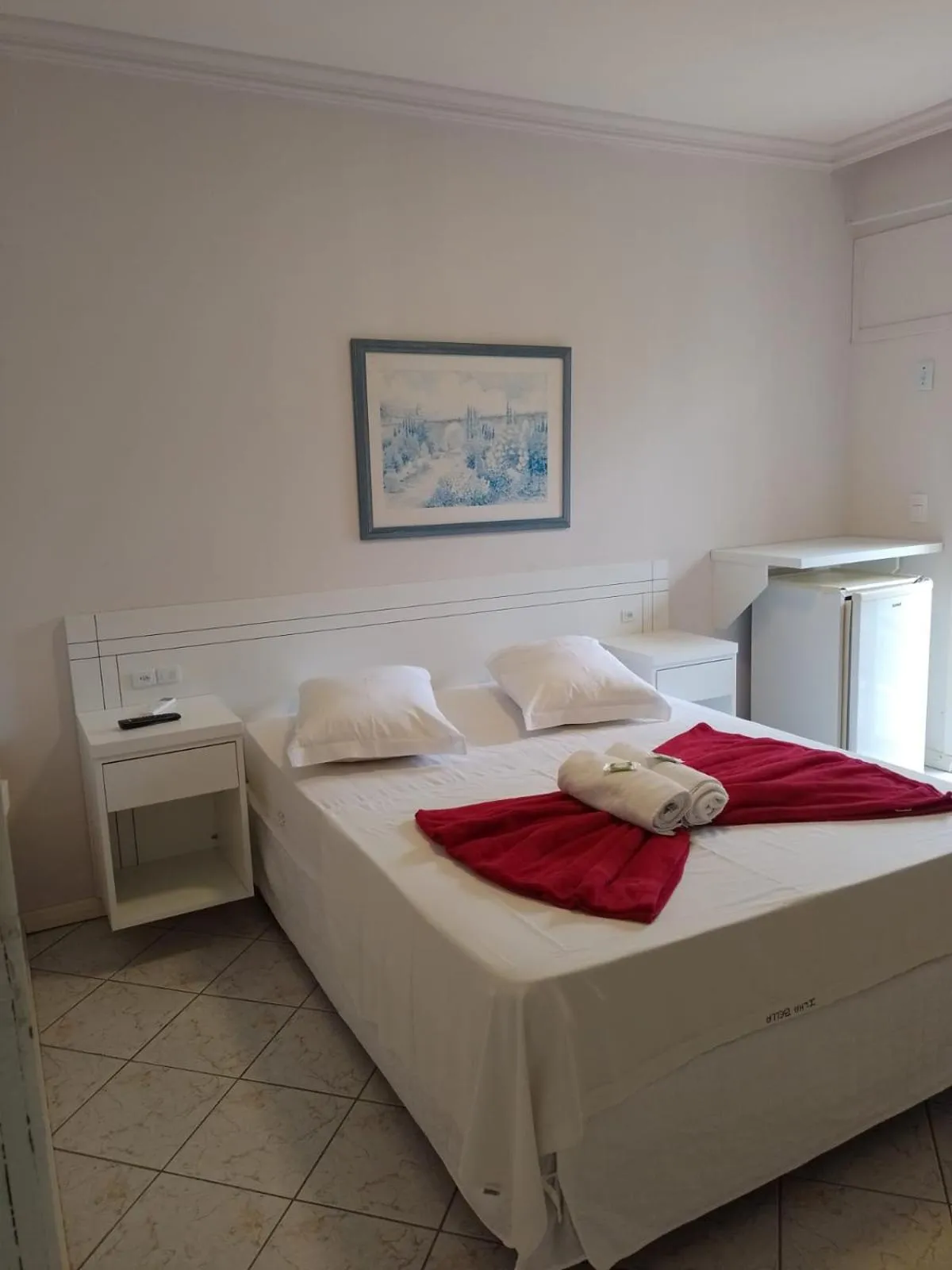 Bedroom, Bed in Hotel Pousada Ilha do Mar Bombinhas