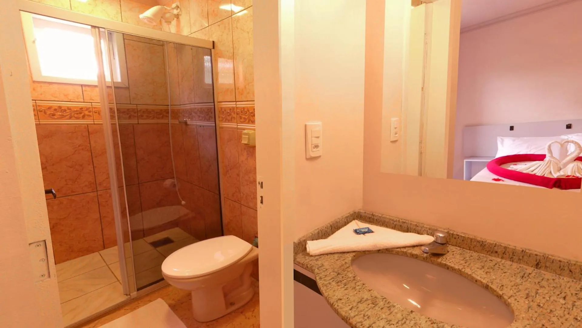 Bathroom in Hotel Pousada Ilha do Mar Bombinhas