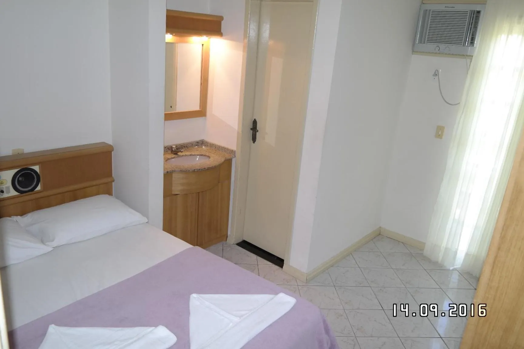 Bed in Hotel Pousada Ilha do Mar Bombinhas