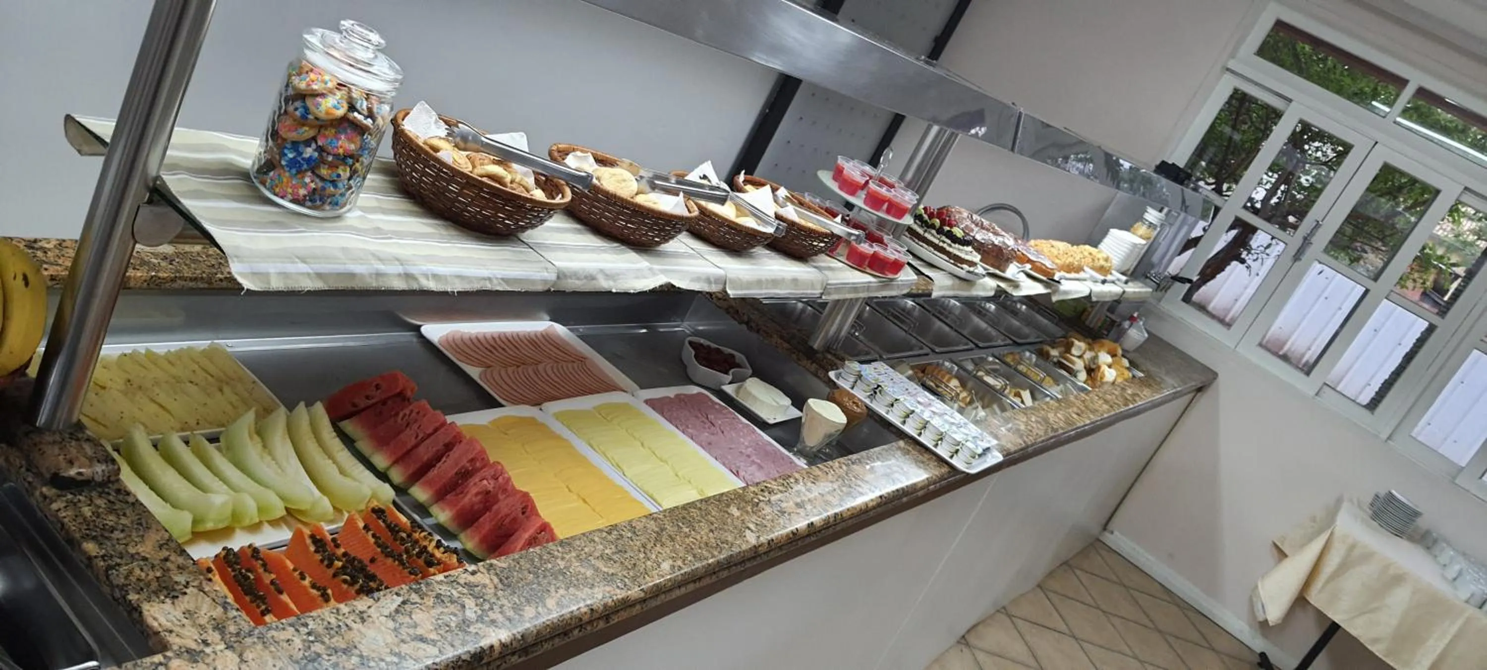 Breakfast in Hotel Pousada Ilha do Mar Bombinhas