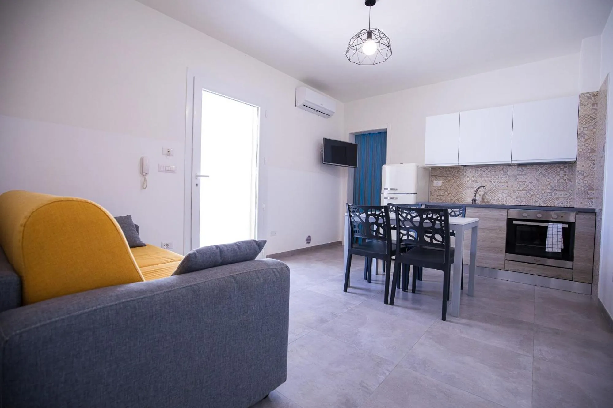 Seating area in Donnosanto Residence Pantanagianni