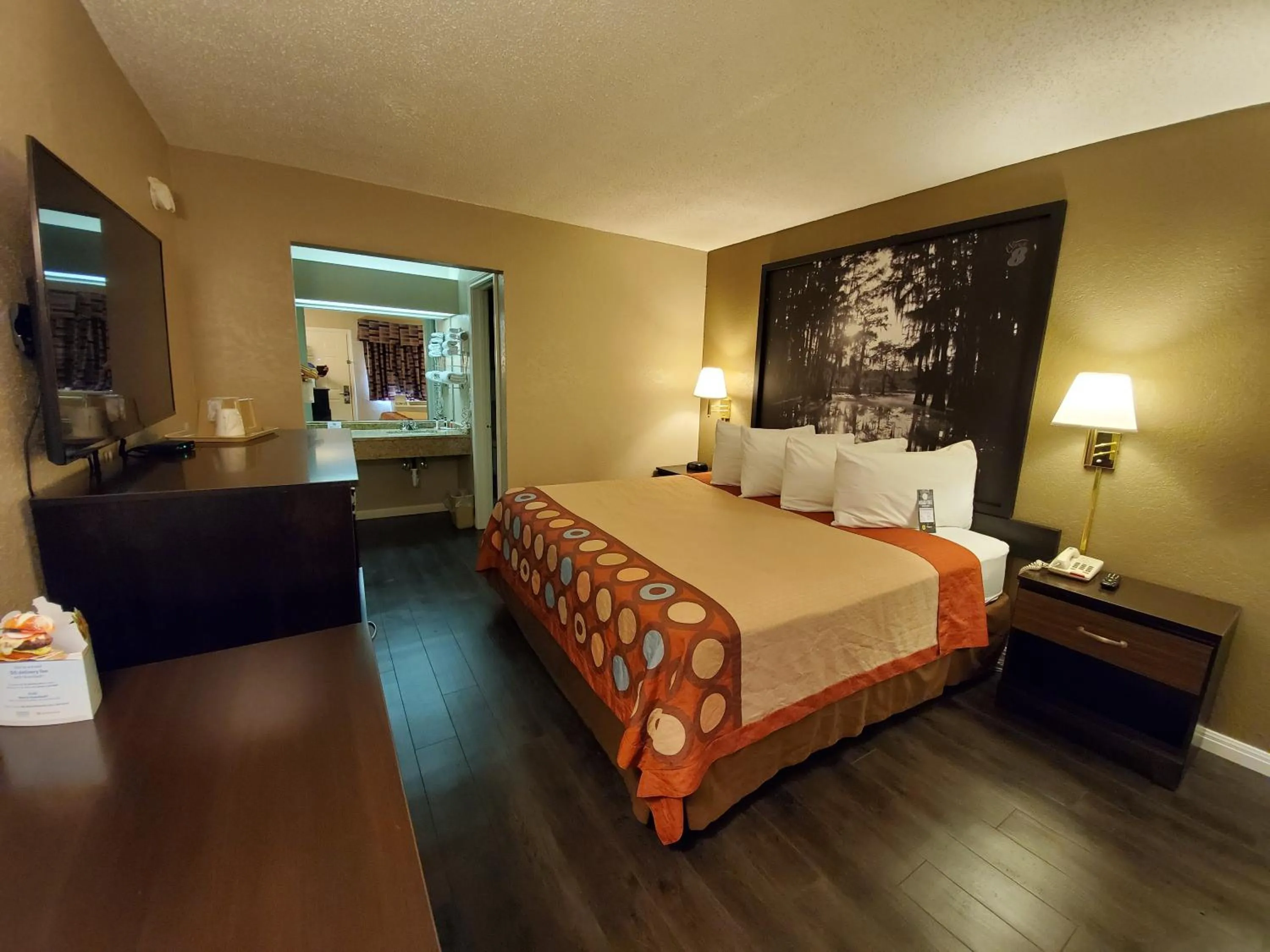 Bed in Super 8 by Wyndham Abilene North