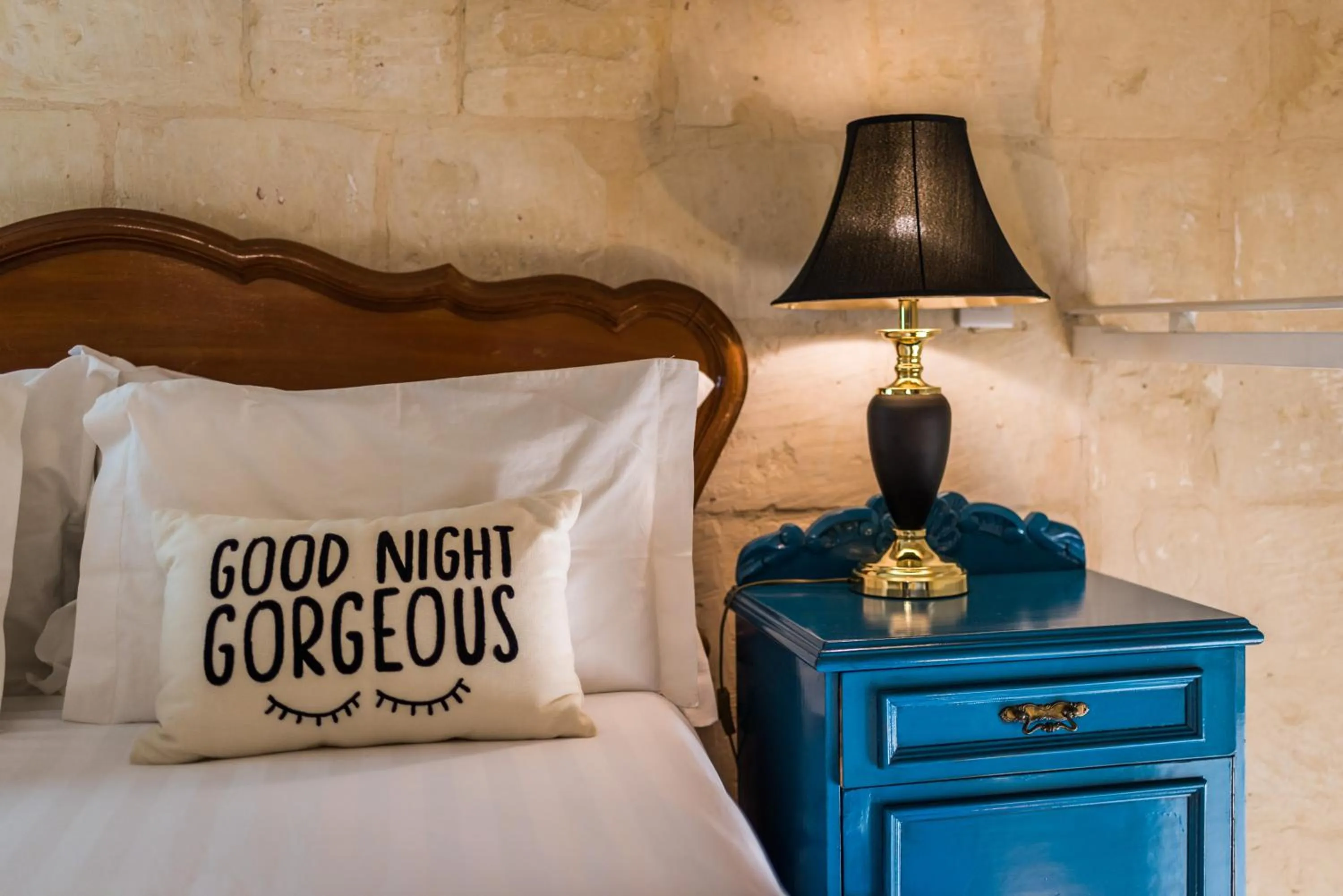 Bed in Valletta Lucente Guest House