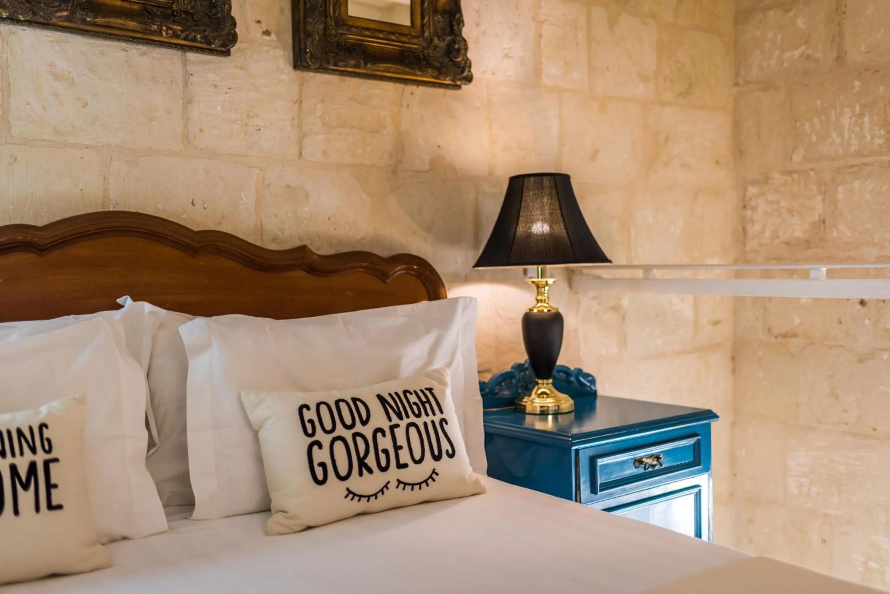 Bed in Valletta Lucente Guest House