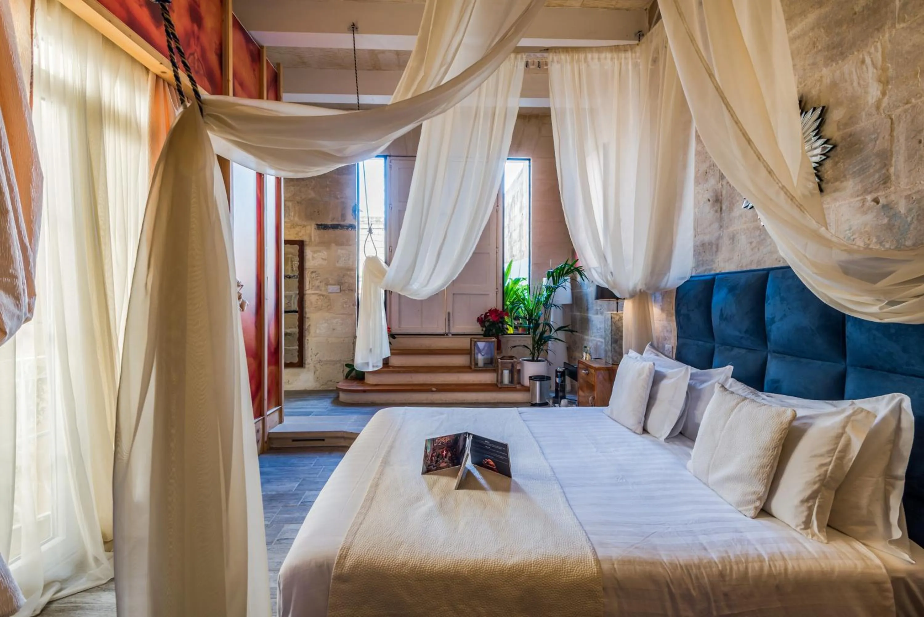 Bed in Valletta Lucente Guest House