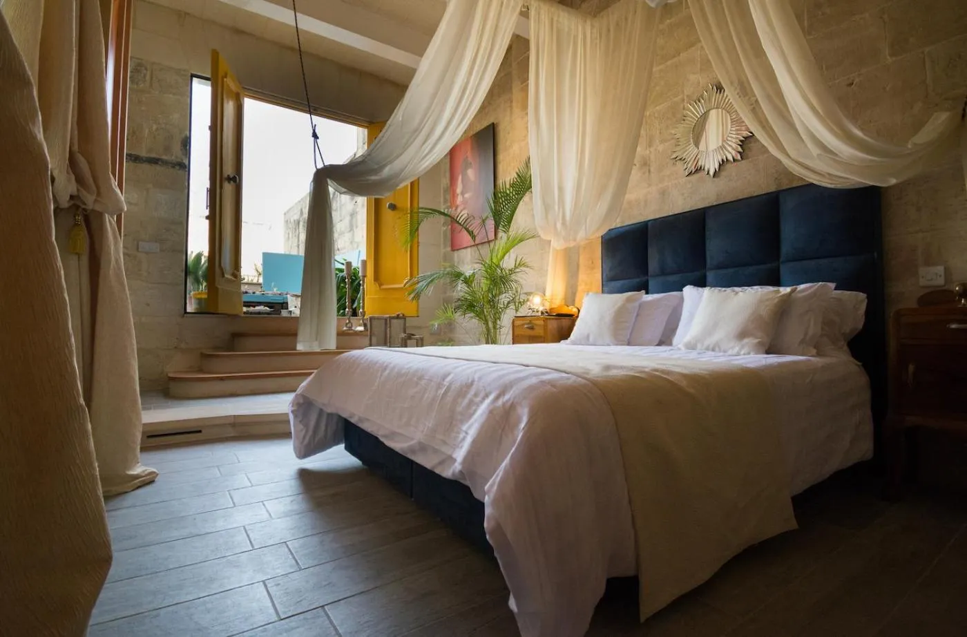Bed in Valletta Lucente Guest House