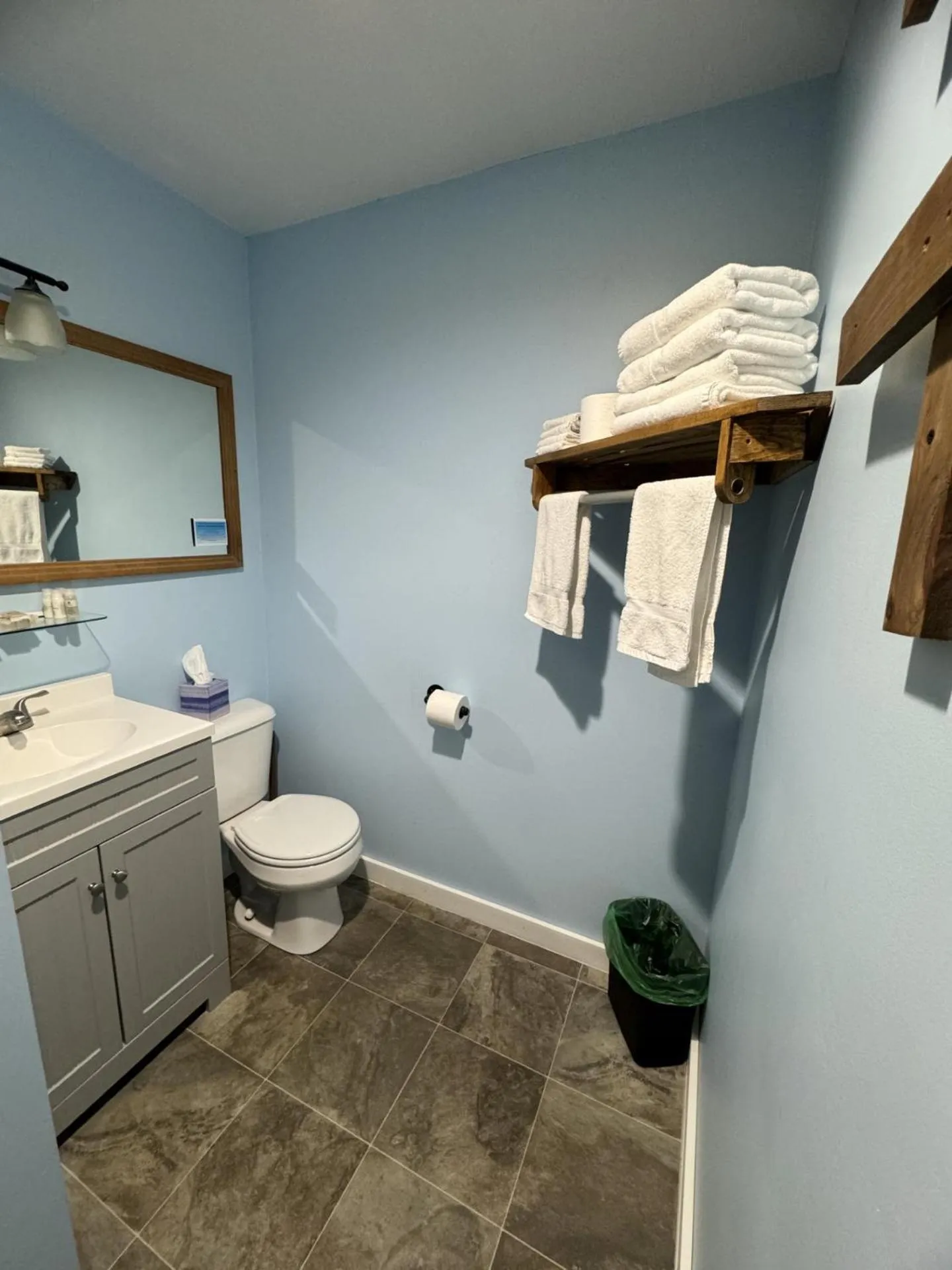 Bathroom in Lake Ontario Motel & Inn