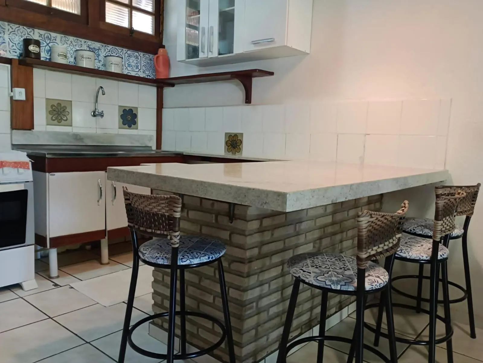 Kitchen or kitchenette in Pousada Aldeia Portuguesa