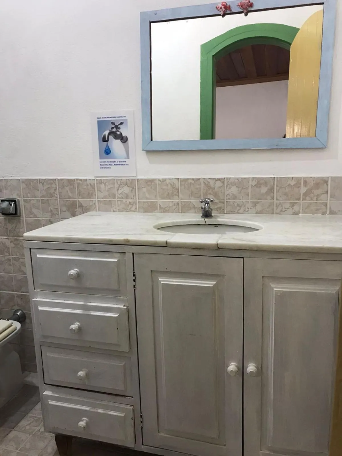 Bathroom in Pousada Florescer