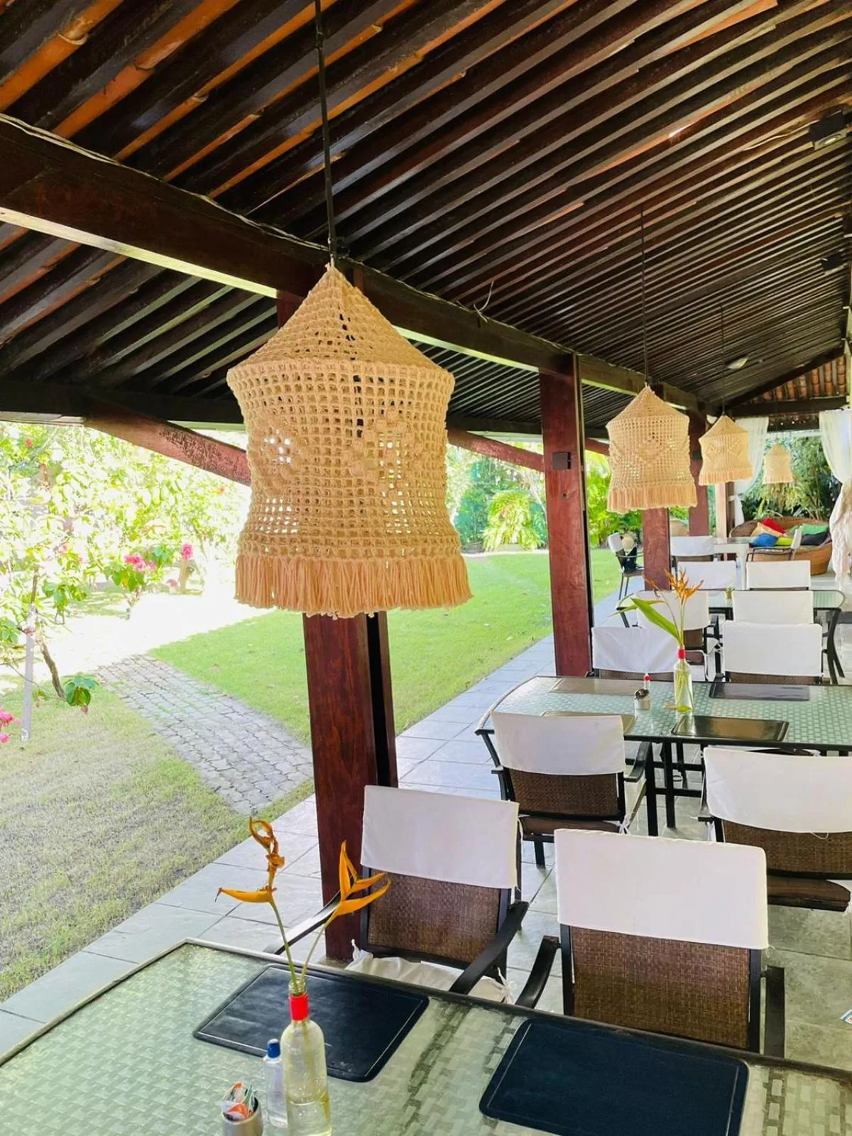 Patio in Pousada Le Baron