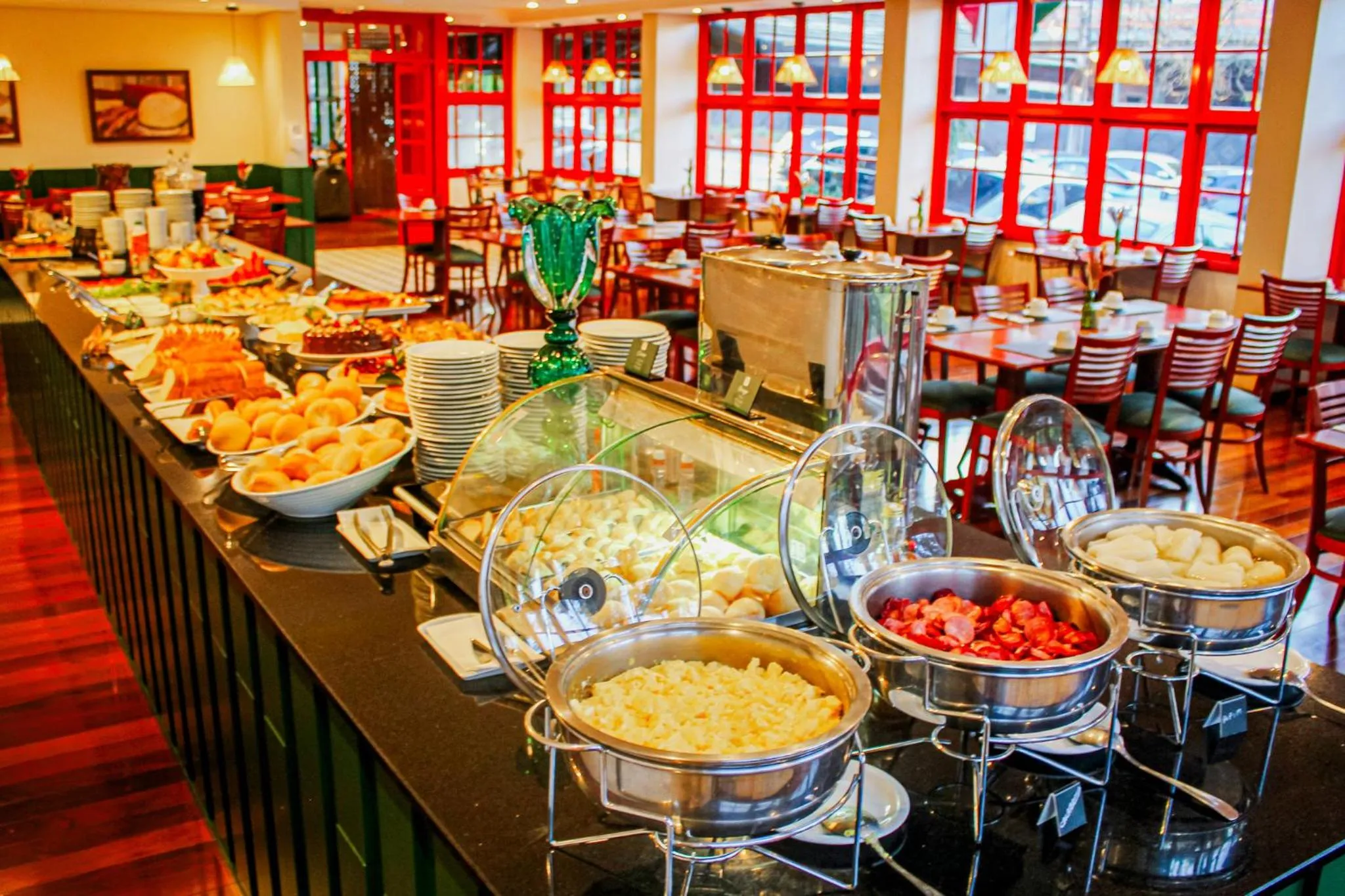 Buffet breakfast in Hotel Fioreze Origem
