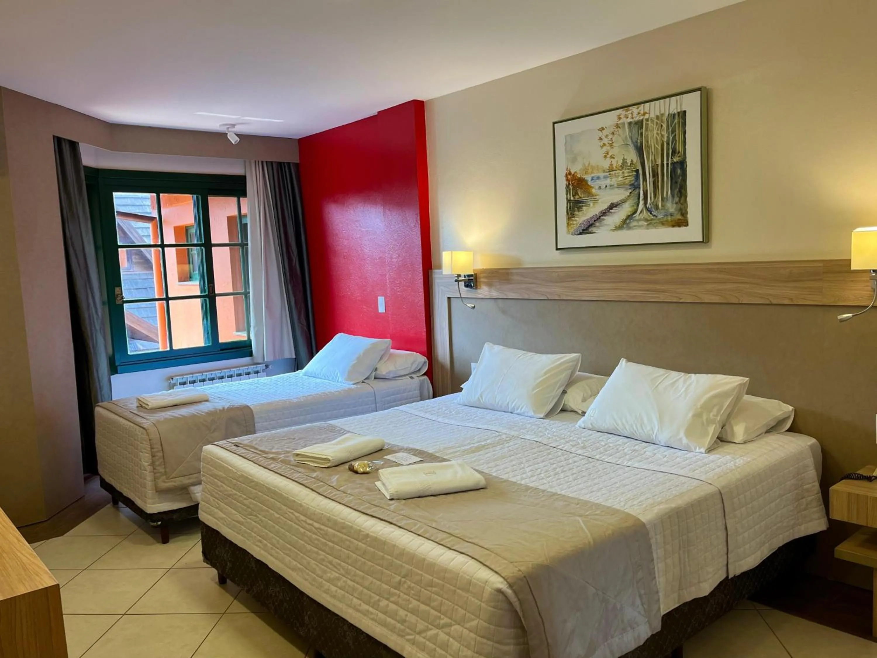 Bed in Hotel Fioreze Origem