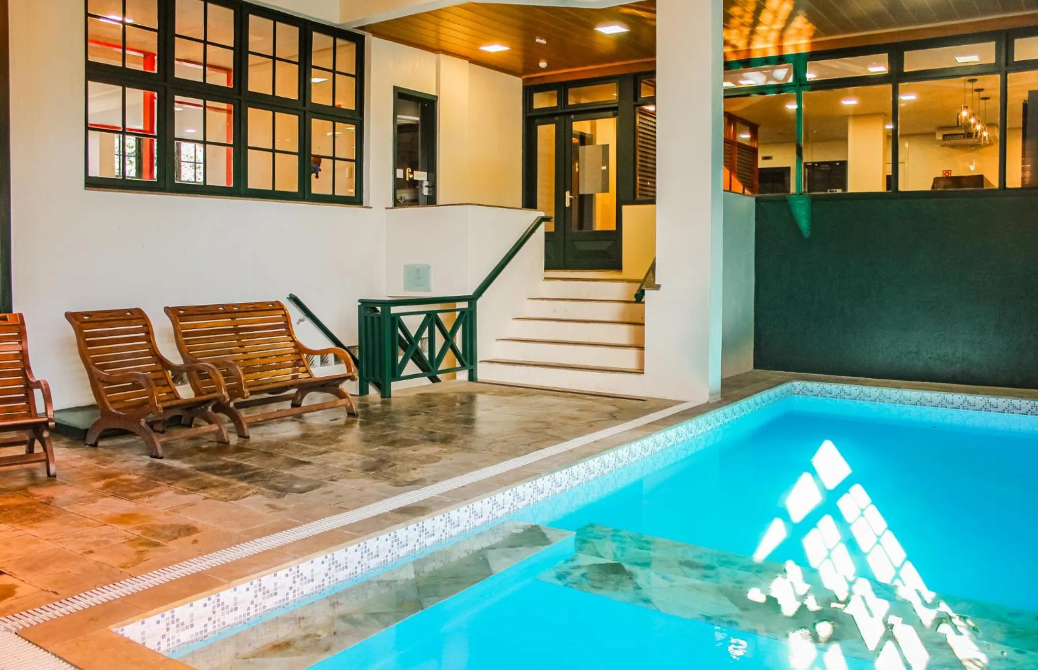 Swimming pool in Hotel Fioreze Origem