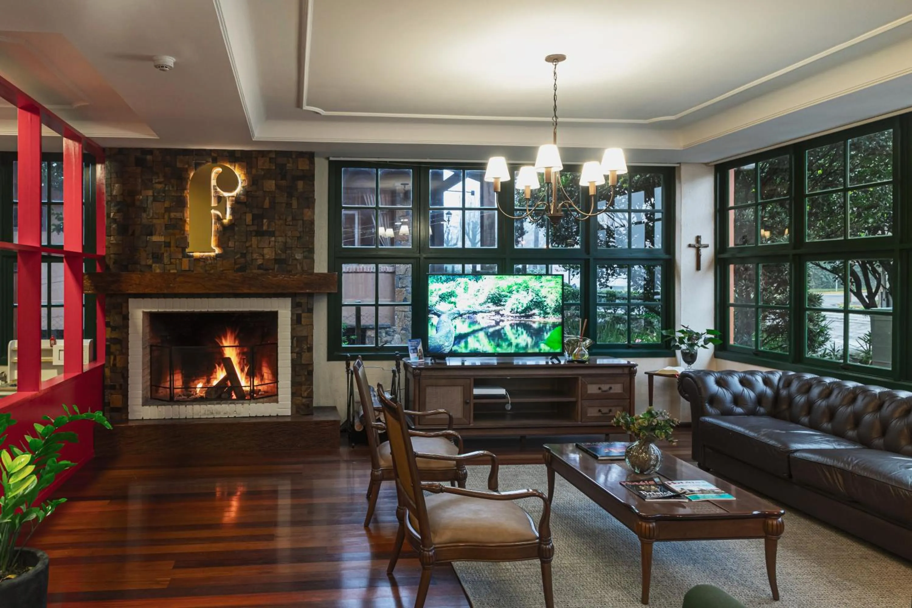 Living room in Hotel Fioreze Origem