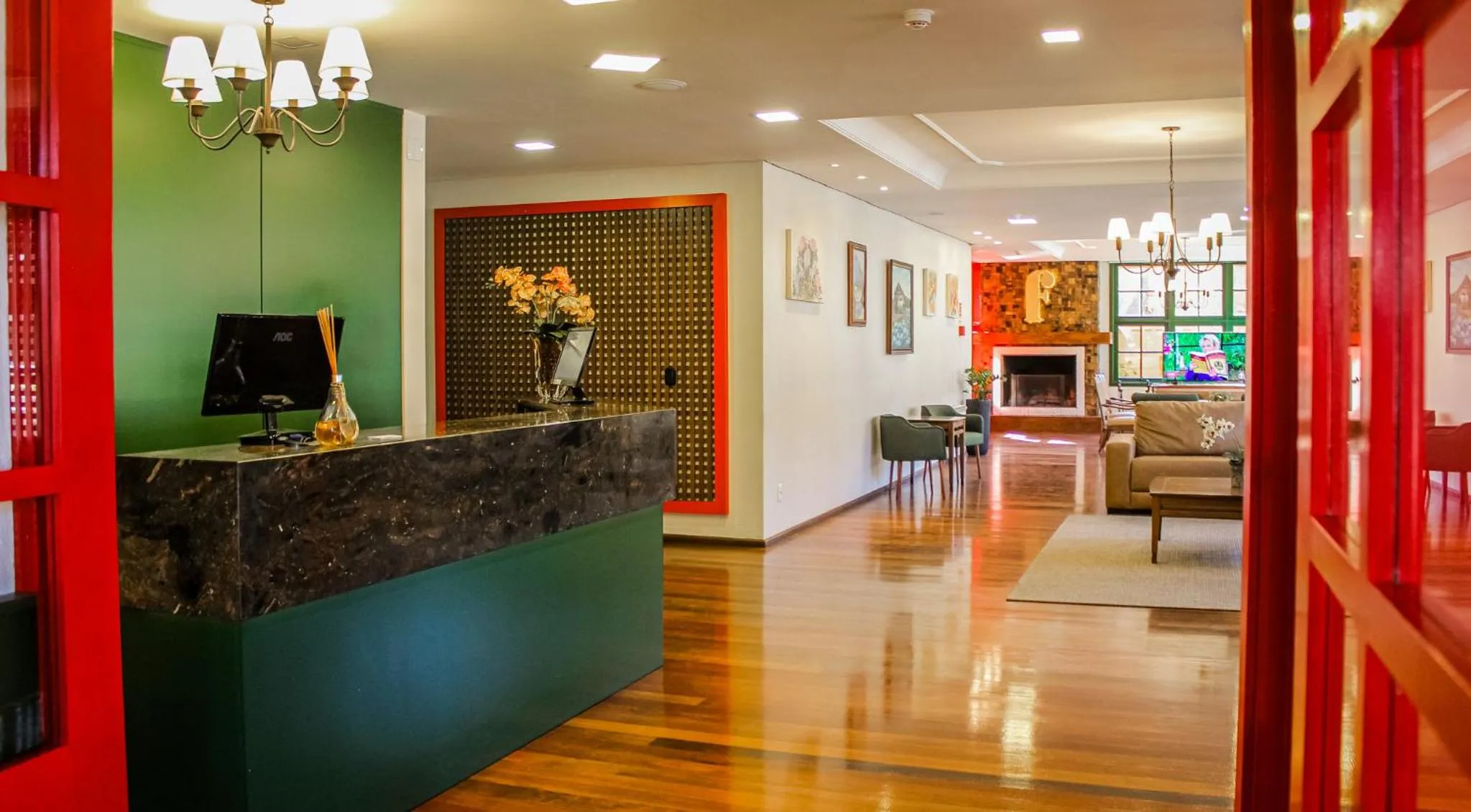 Lobby or reception in Hotel Fioreze Origem