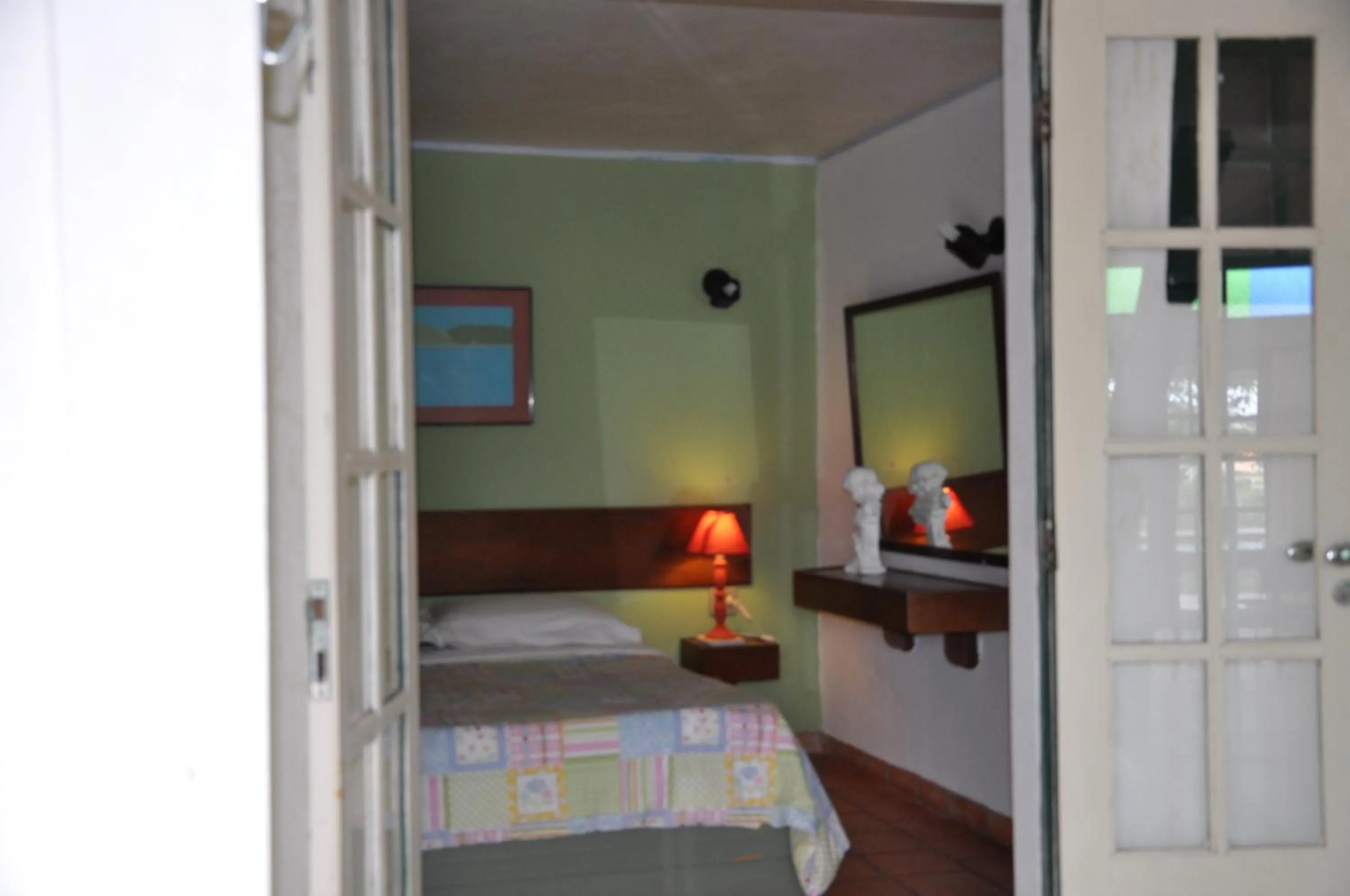 Decorative detail, Bed in Ferradura Parque Pousada