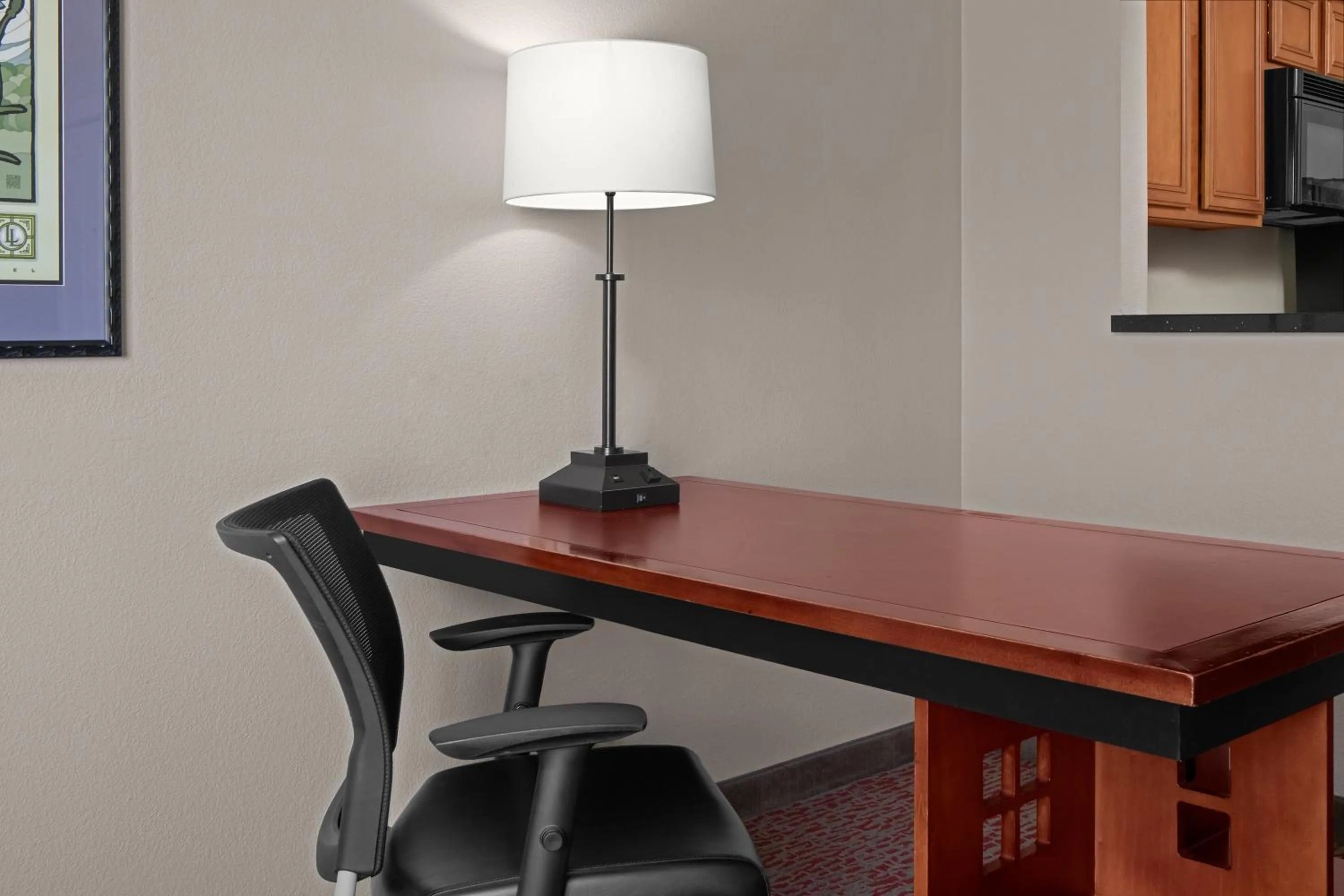 Living room in Larkspur Landing Extended Stay Suites Roseville