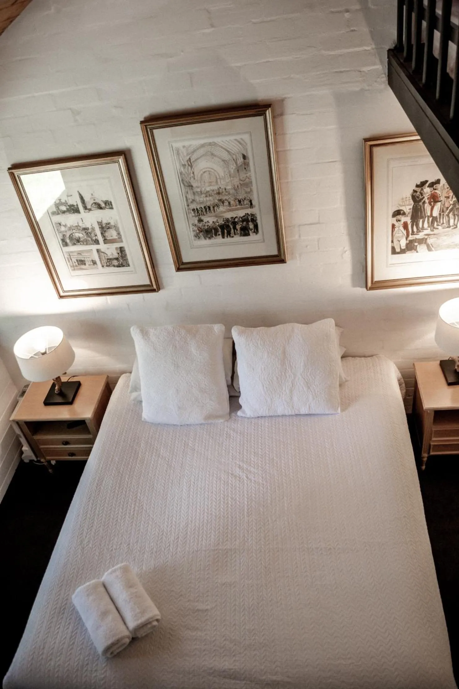 Bed in Crackenback Farm Guesthouse