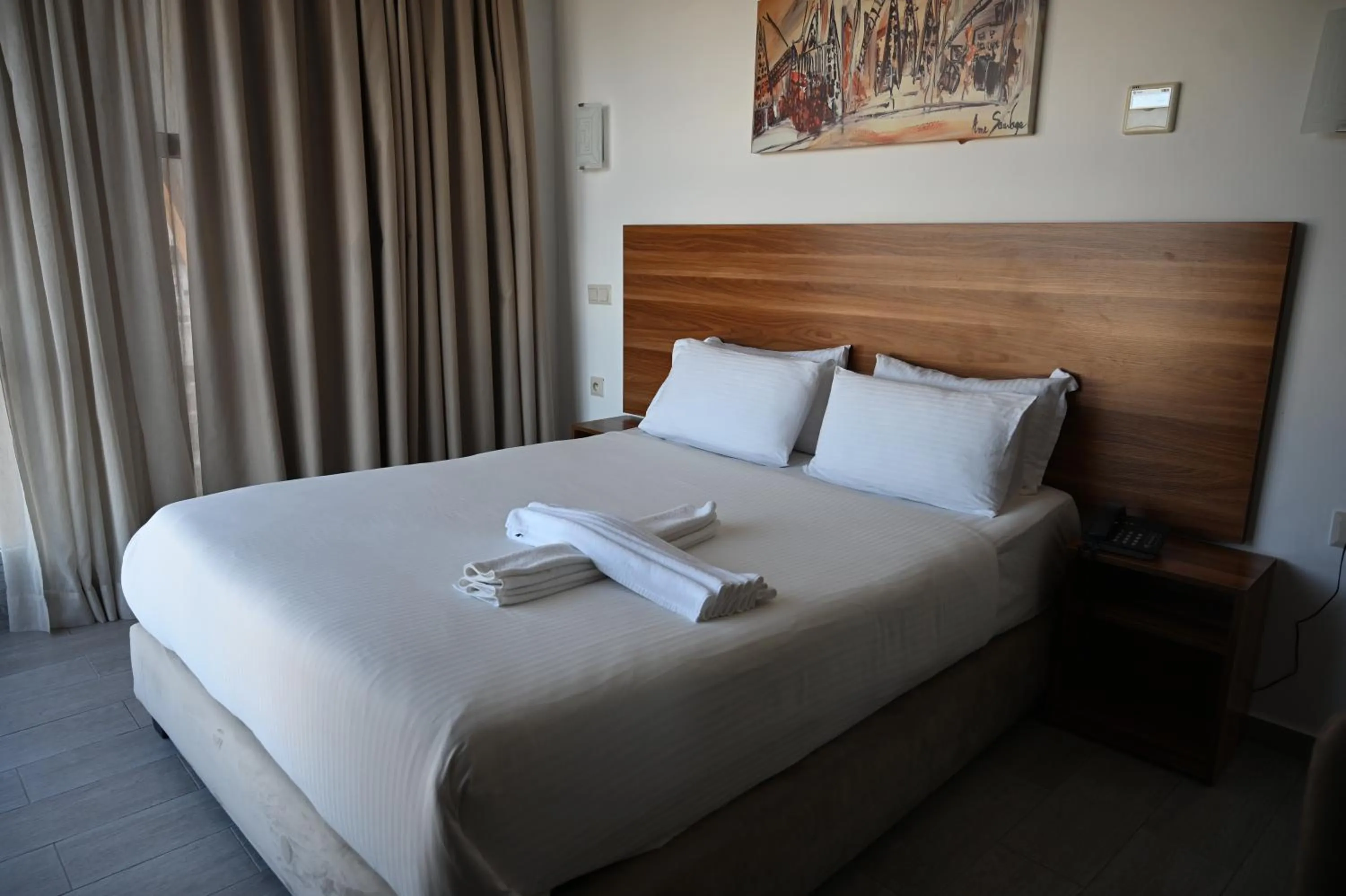 Bed in Hotel Centre Ville