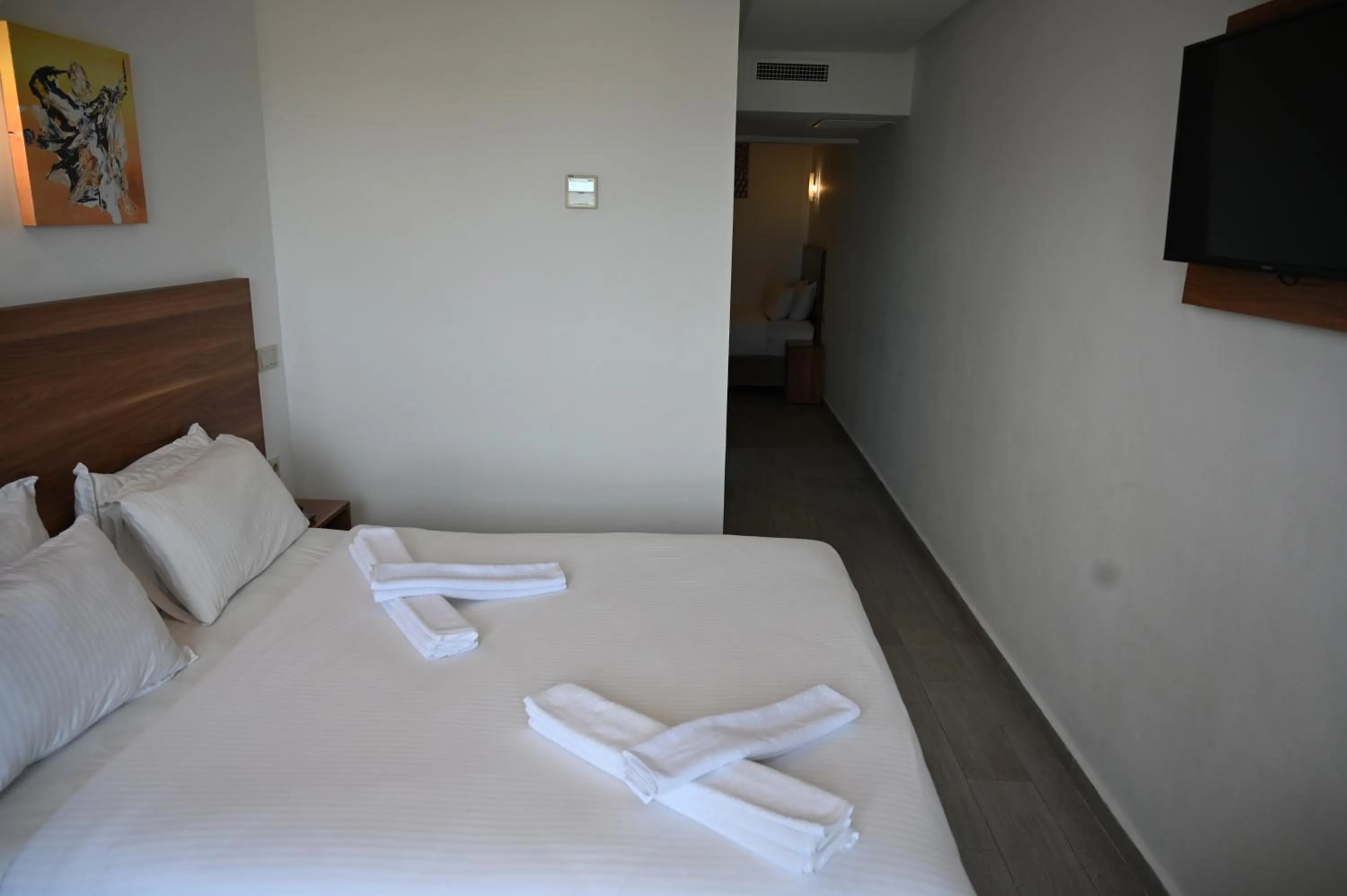 Bed in Hotel Centre Ville