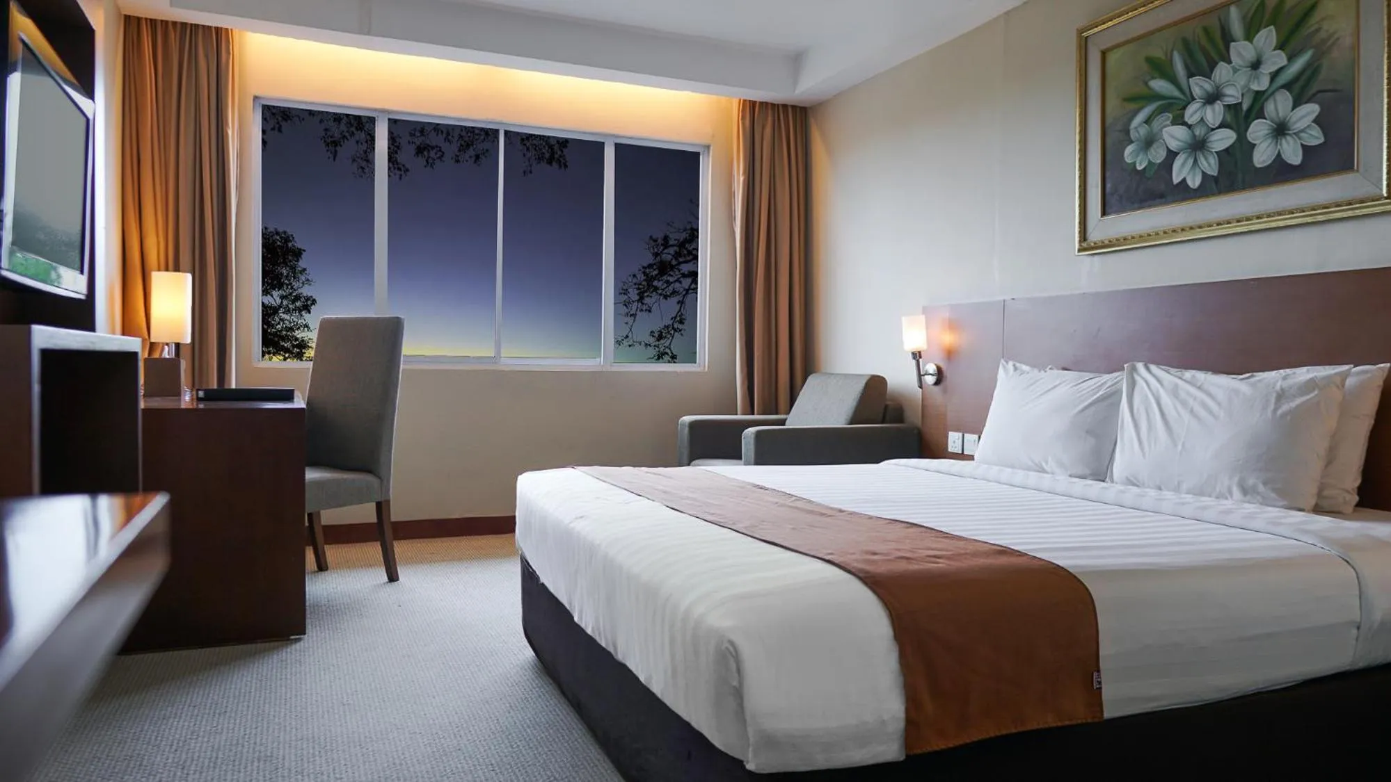 Bed in Aston Tanjung Pinang Hotel & Conference Center