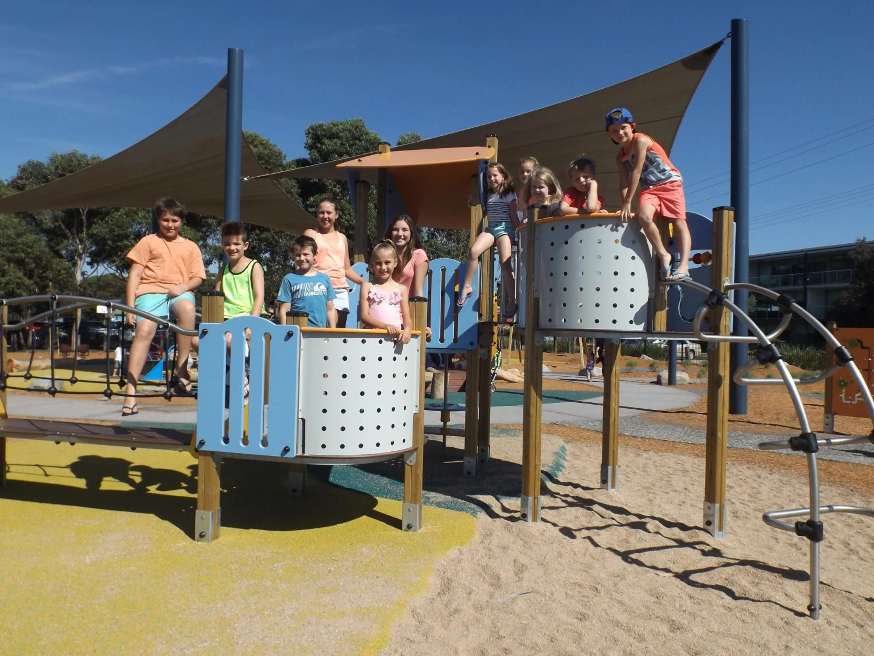 Children play ground in Surfside Merimbula Holiday Apartments
