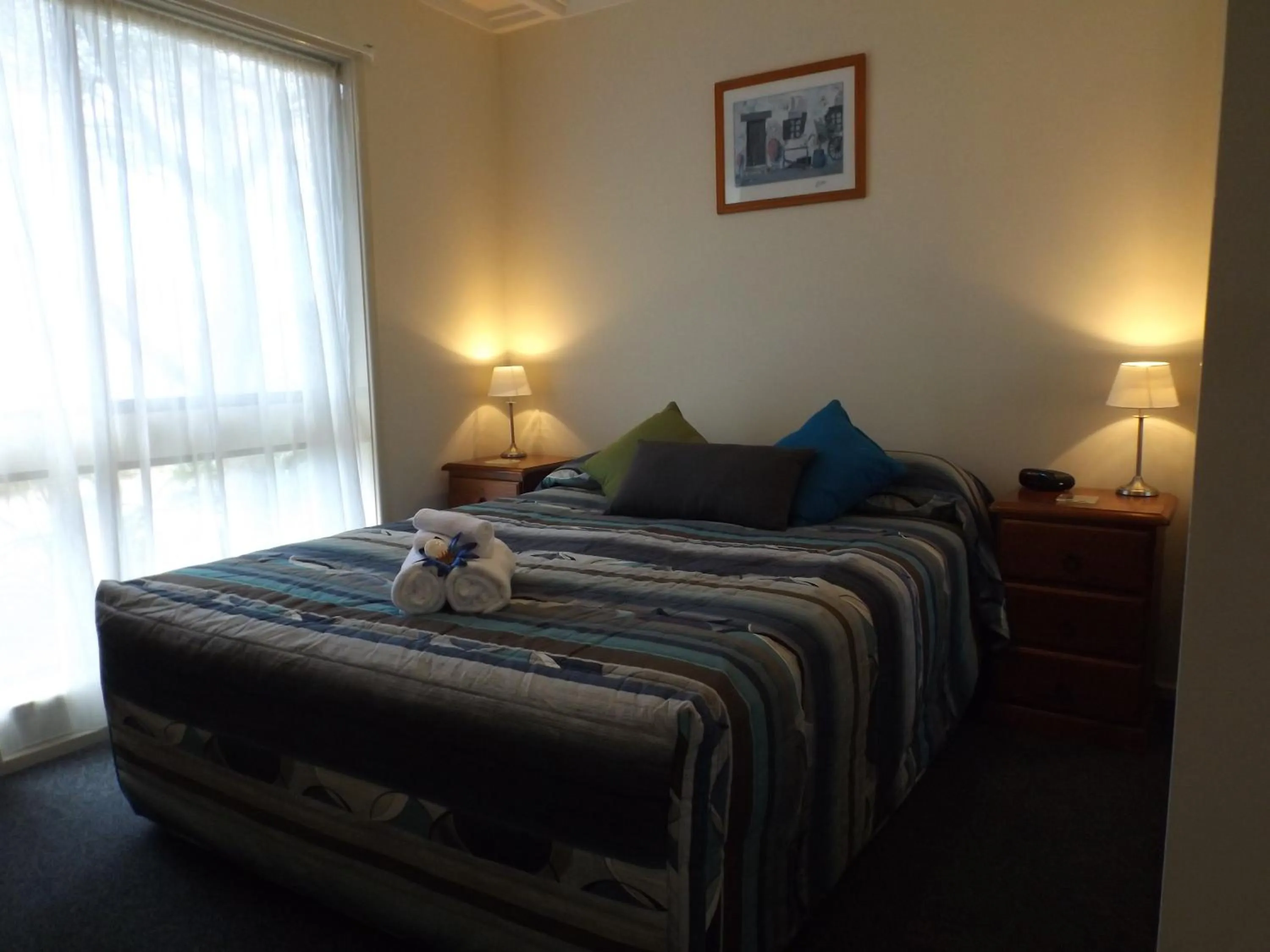 Bedroom, Bed in Surfside Merimbula Holiday Apartments
