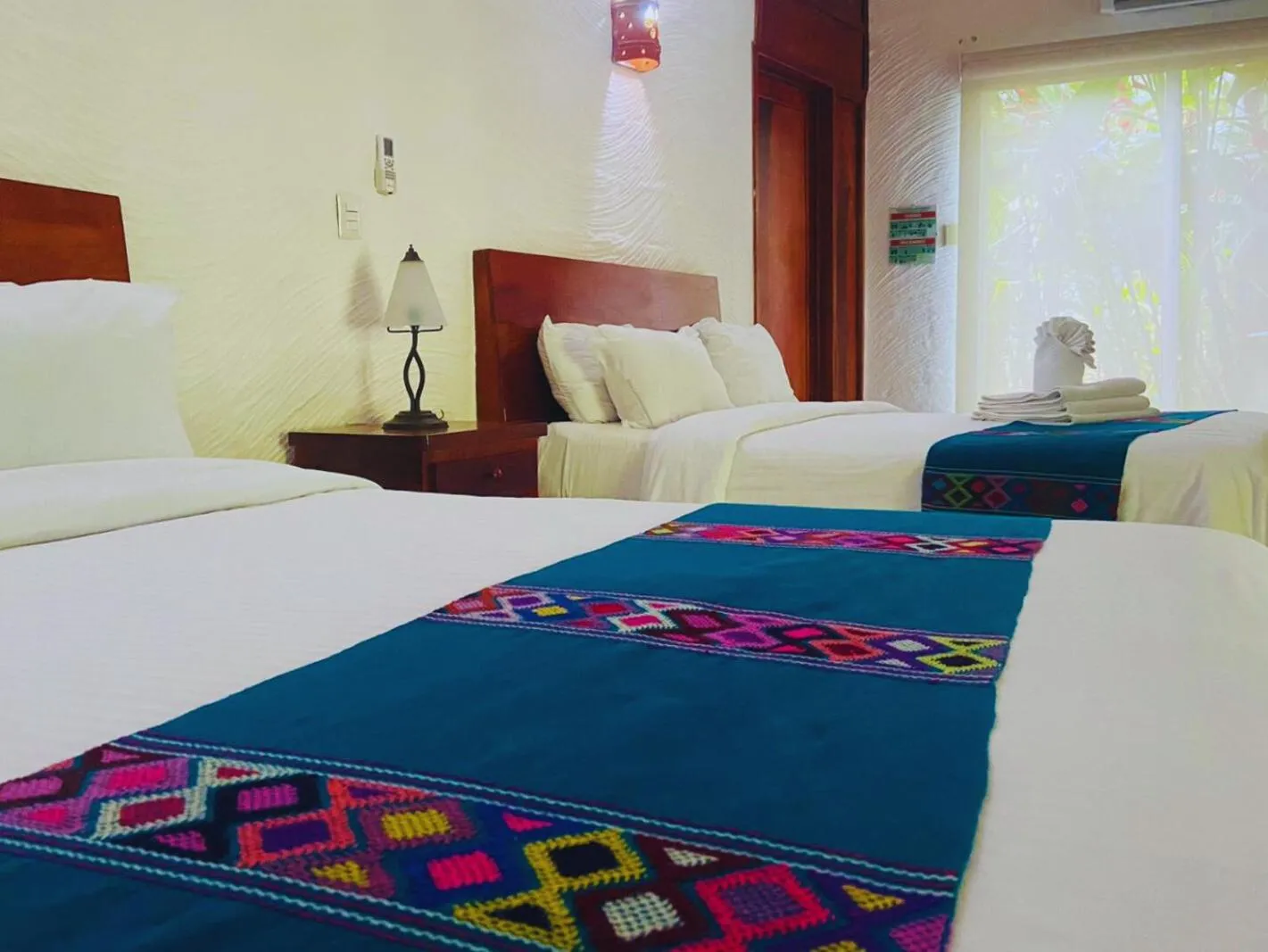 Bed in Hotel La Aldea del Halach Huinic