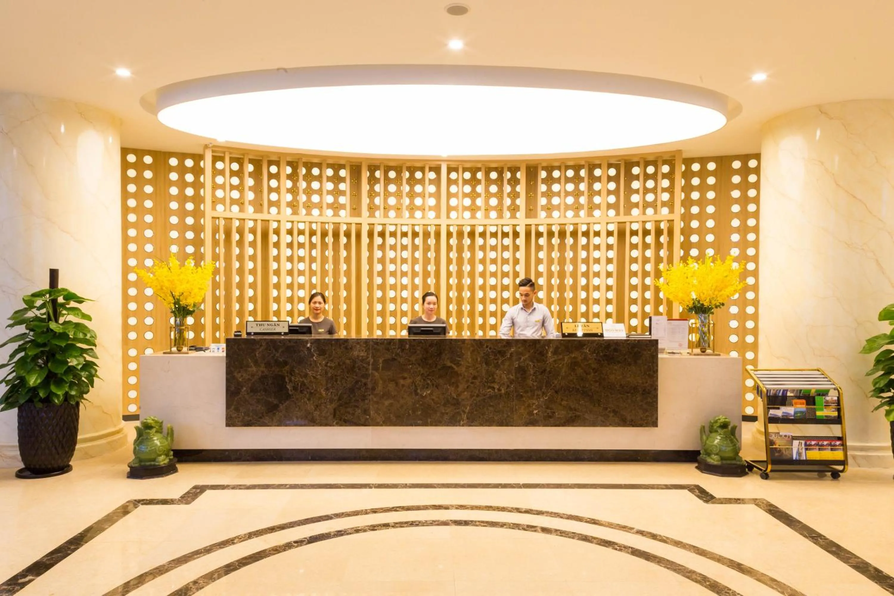 Lobby or reception in Muong Thanh Luxury Lang Son Hotel